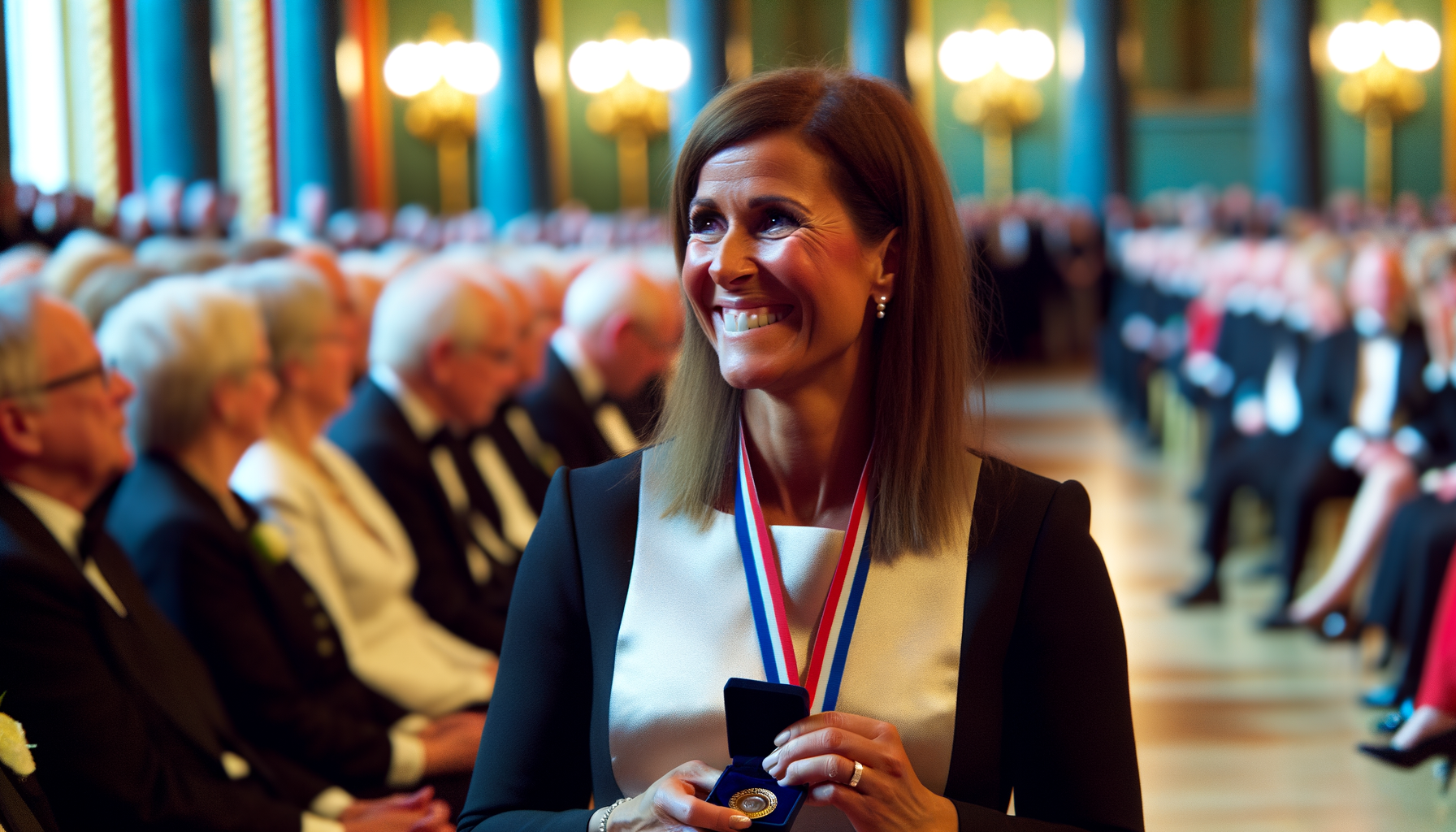 María Corina Machado modtager Nobels fredspris 2025