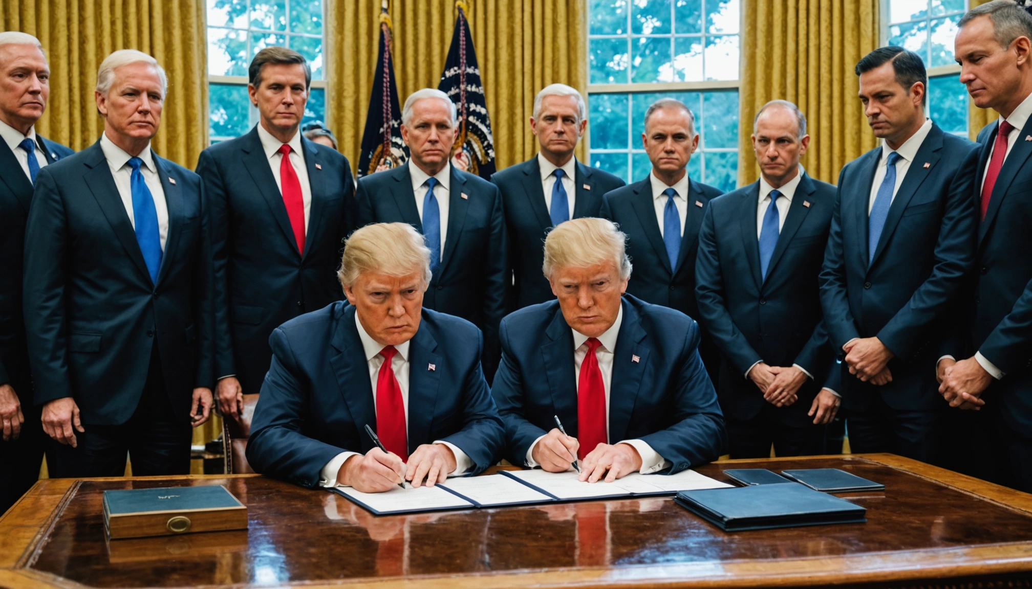 Trump underskriver nye dekreter på første dag som præsident