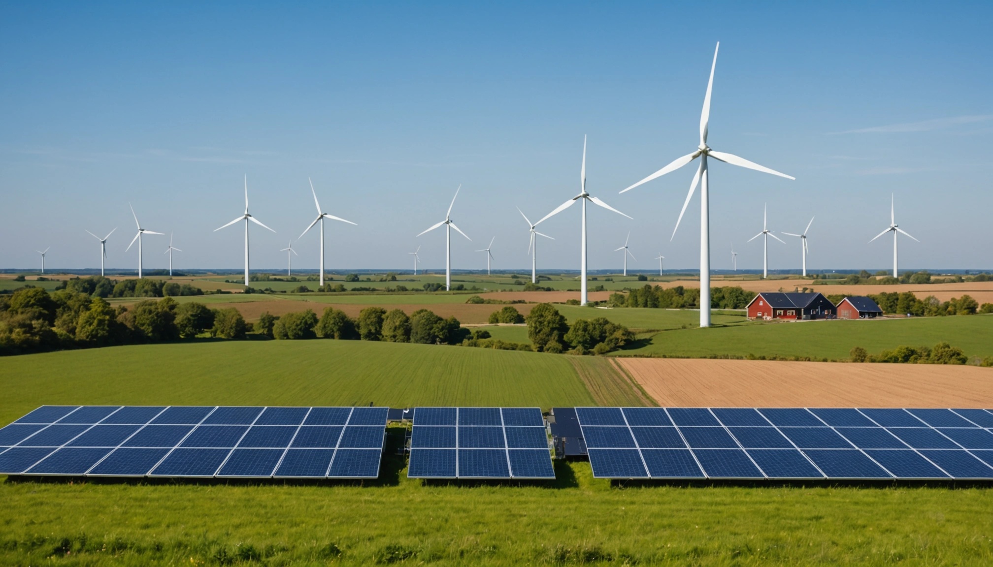 Vindmøller og solceller: Hvordan grøn energi former kommunalvalget