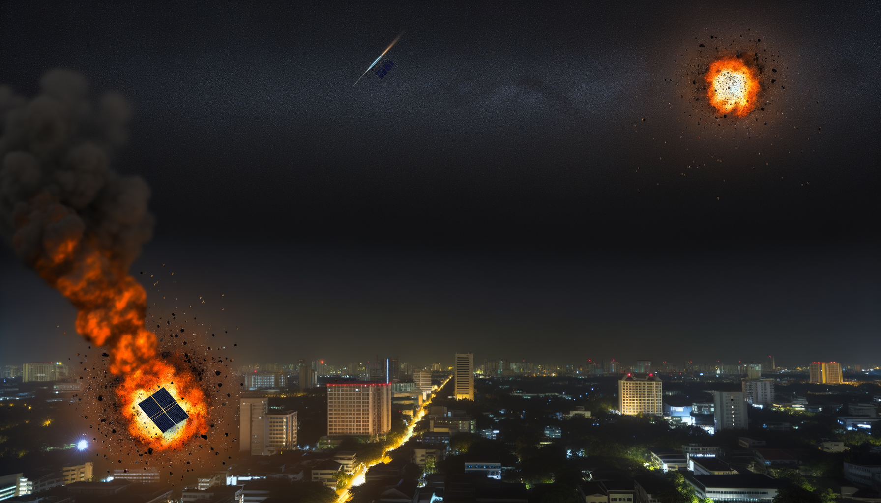 Starlink-satellitter falder hurtigere til jorden end forventet