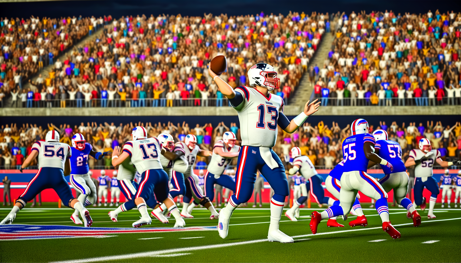 New England Patriots Edge Bills To End NFL Undefeated Streak