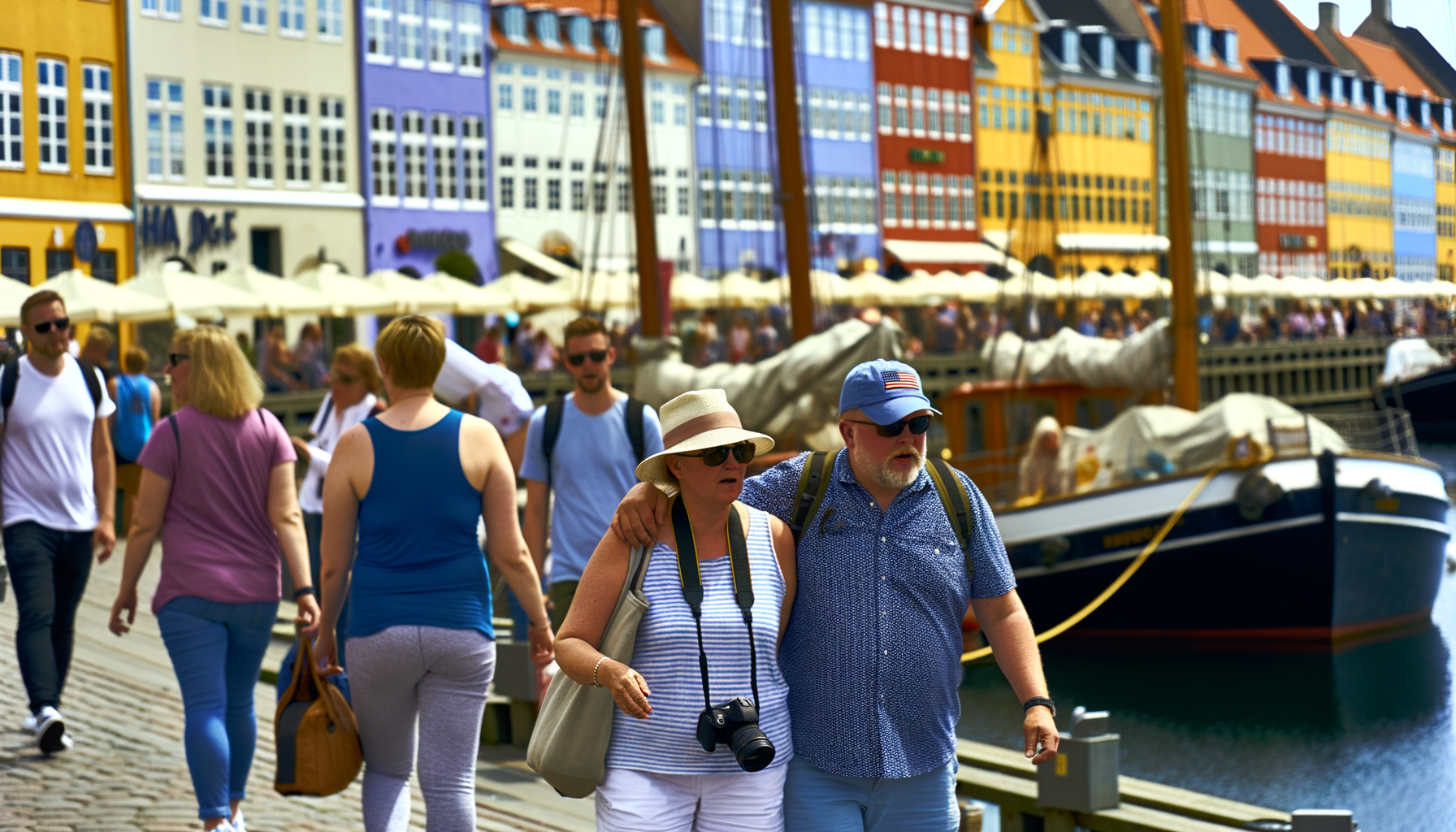 Amerikanske turister strømmer til København i rekordtal