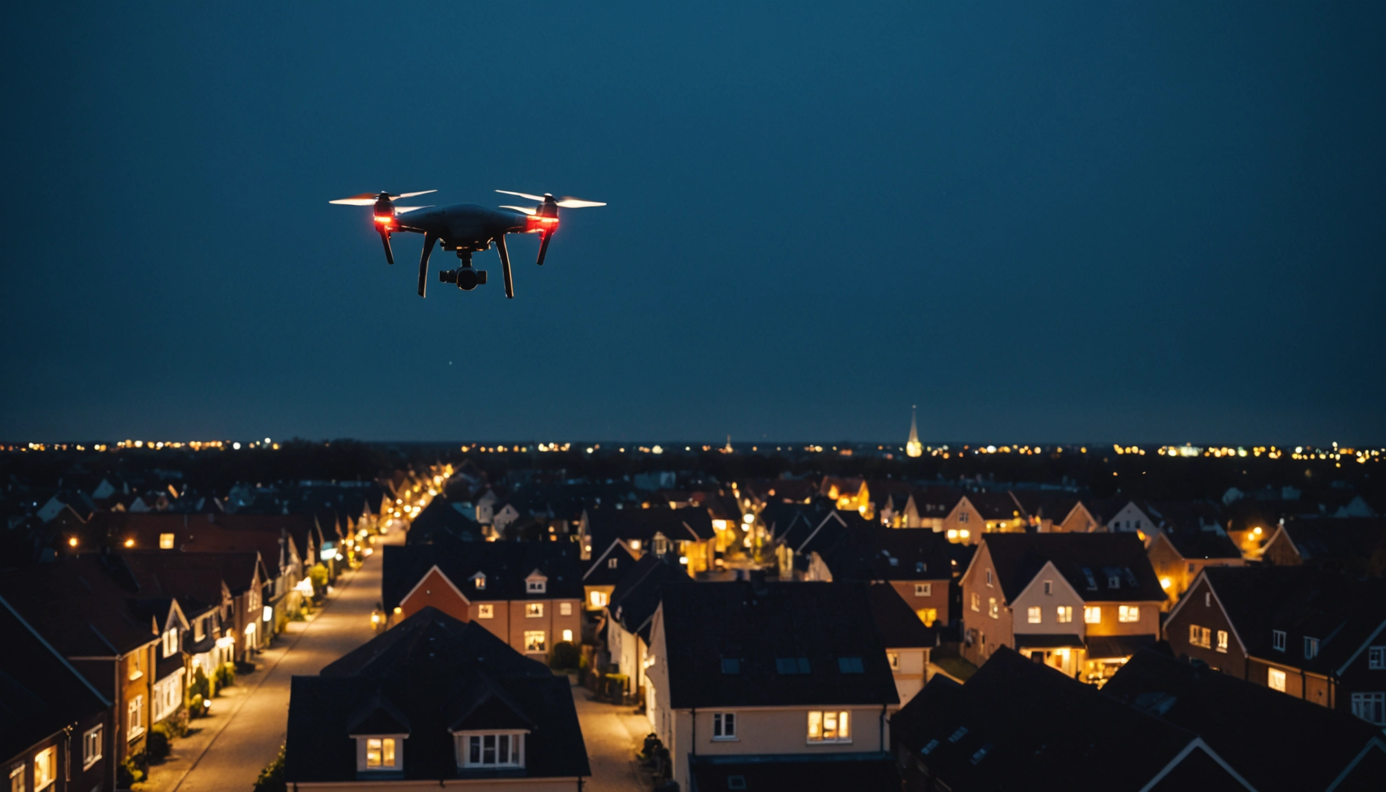 Danskere spotter mystiske droner på aftenhimlen