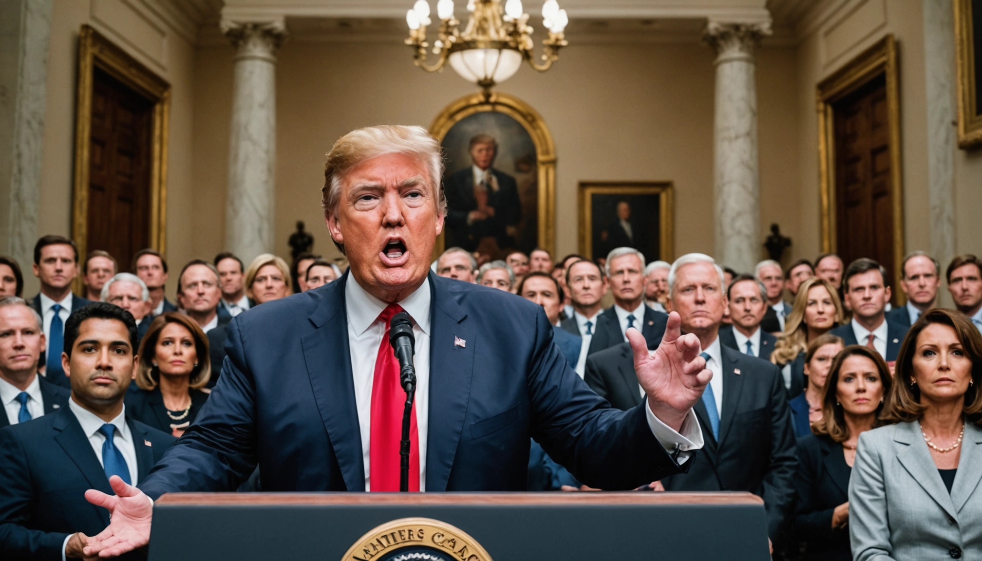 Trump beskylder FBI for angrebet på Kongressen 6. januar