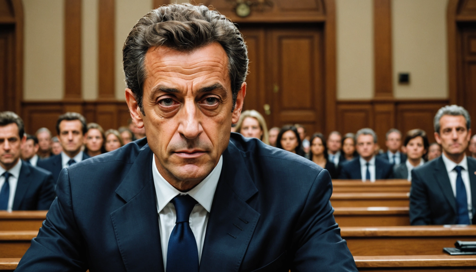 Nicolas Sarkozy fundet skyldig i sammensværgelse om libysk kampagnestøtte