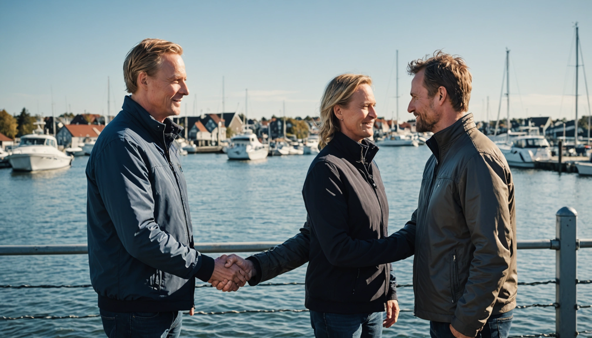 Janni og Karsten Ree forsones ved tilfældigt møde i Rungsted