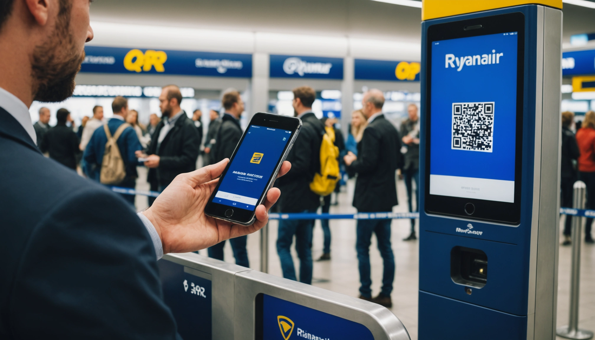 Ryanair faser papirbilletter ud til digital boarding fra november