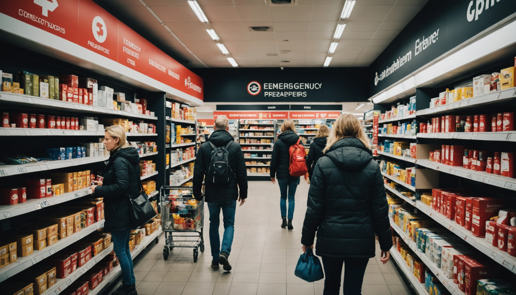 Sådan fungerer Danmarks nye beredskabsbutikker