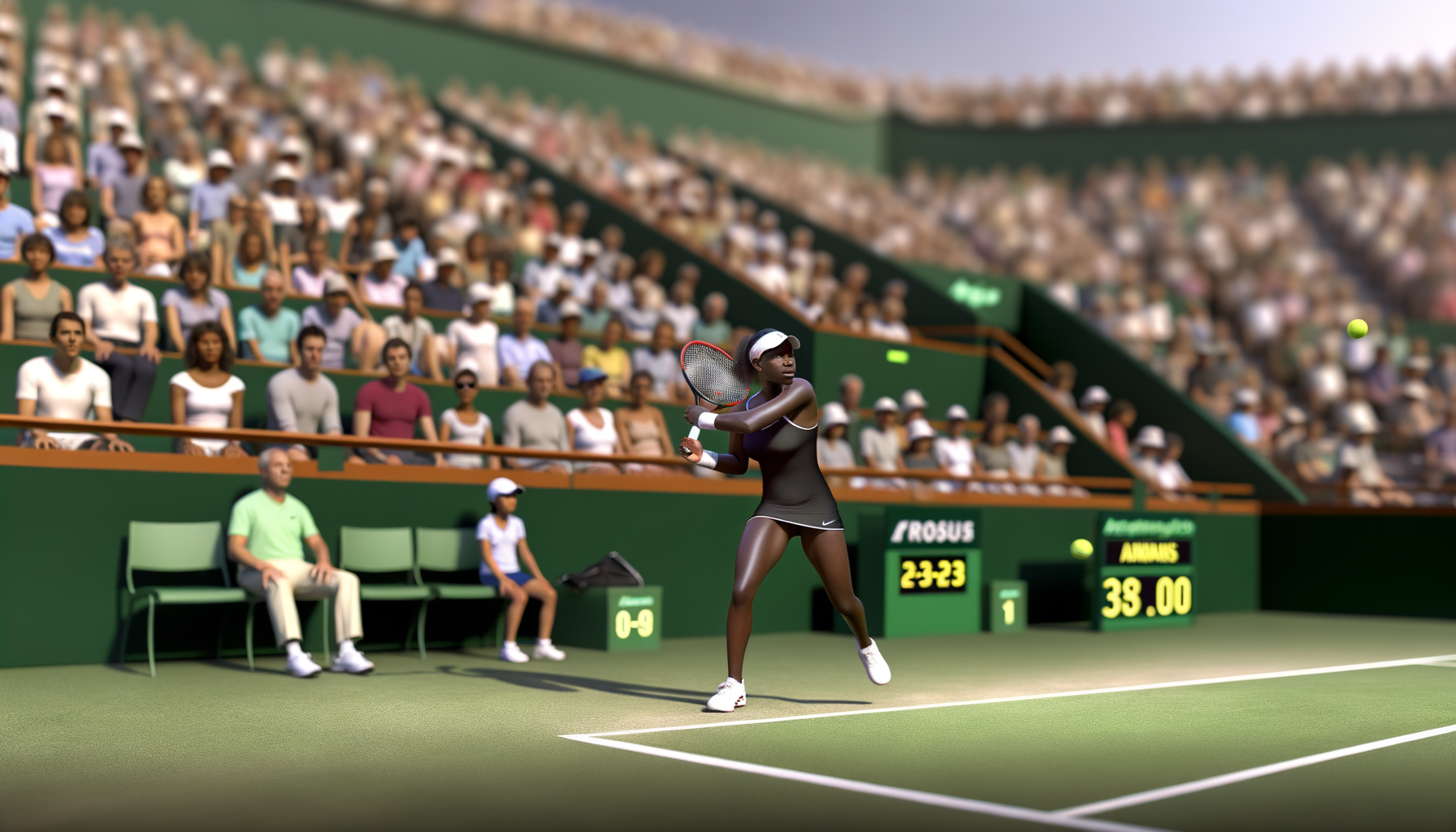 Coco Gauff Triumphs Despite Serve Woes To Reach Wuhan Open Final