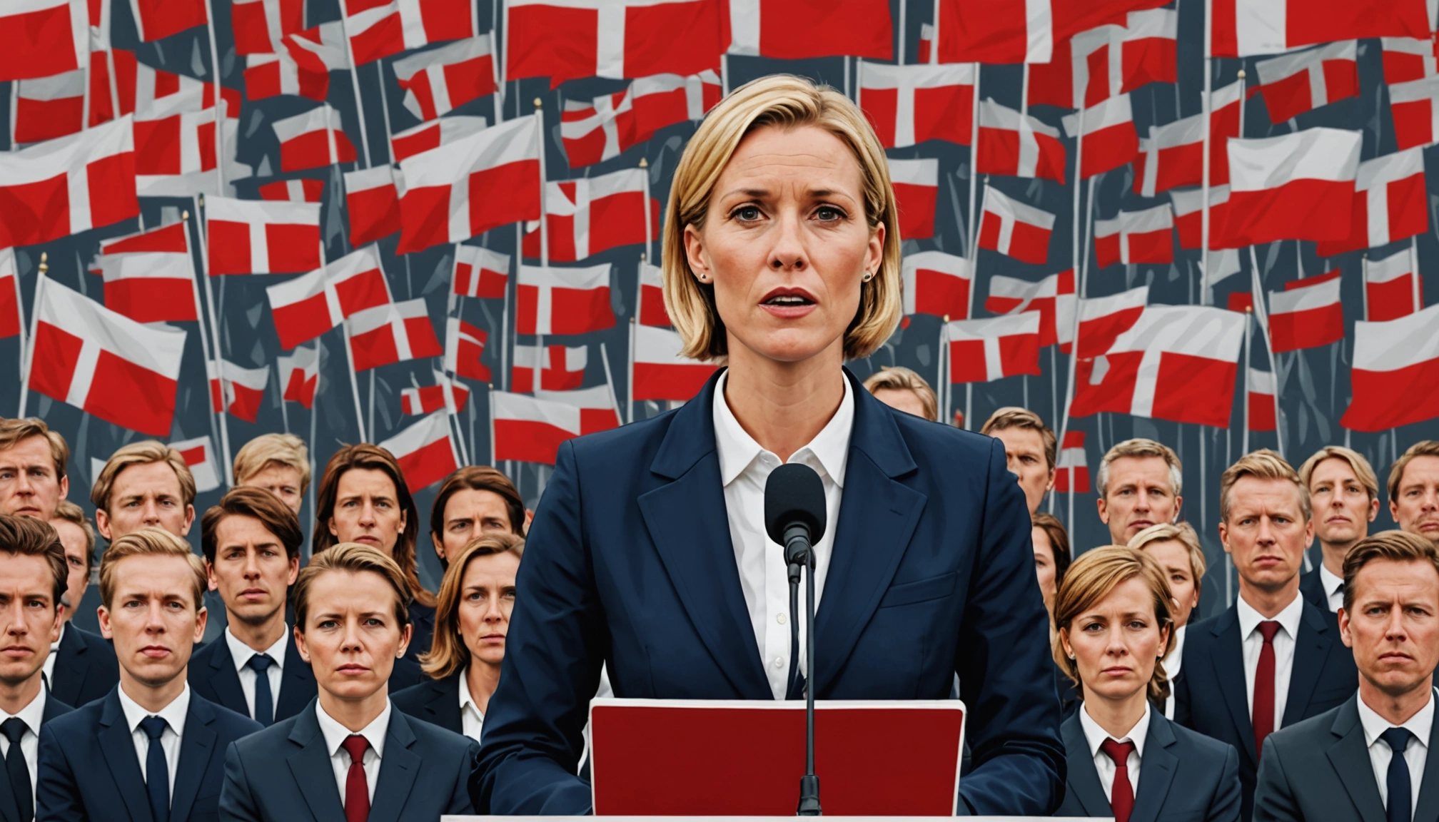 Mette Frederiksen og Danmarks stærke støtte til Ukraine