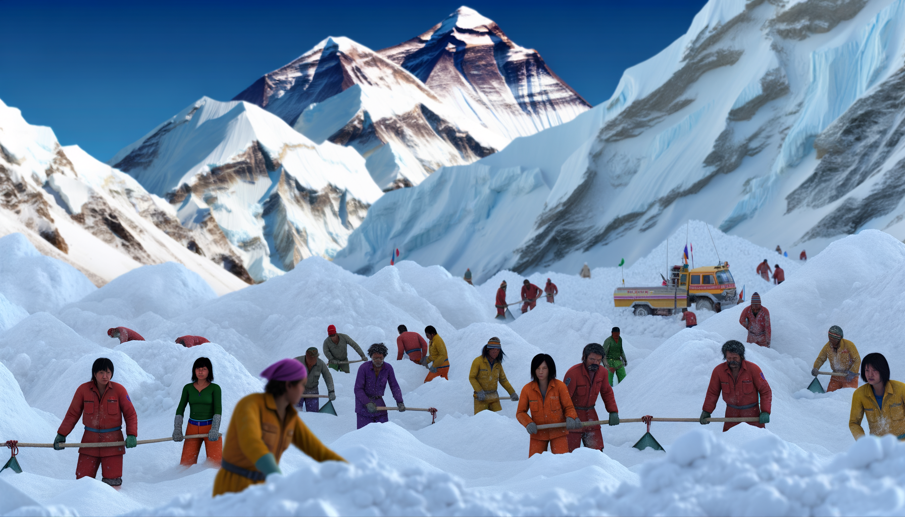 Næsten 1000 fanget på mount everest efter voldsom snestorm
