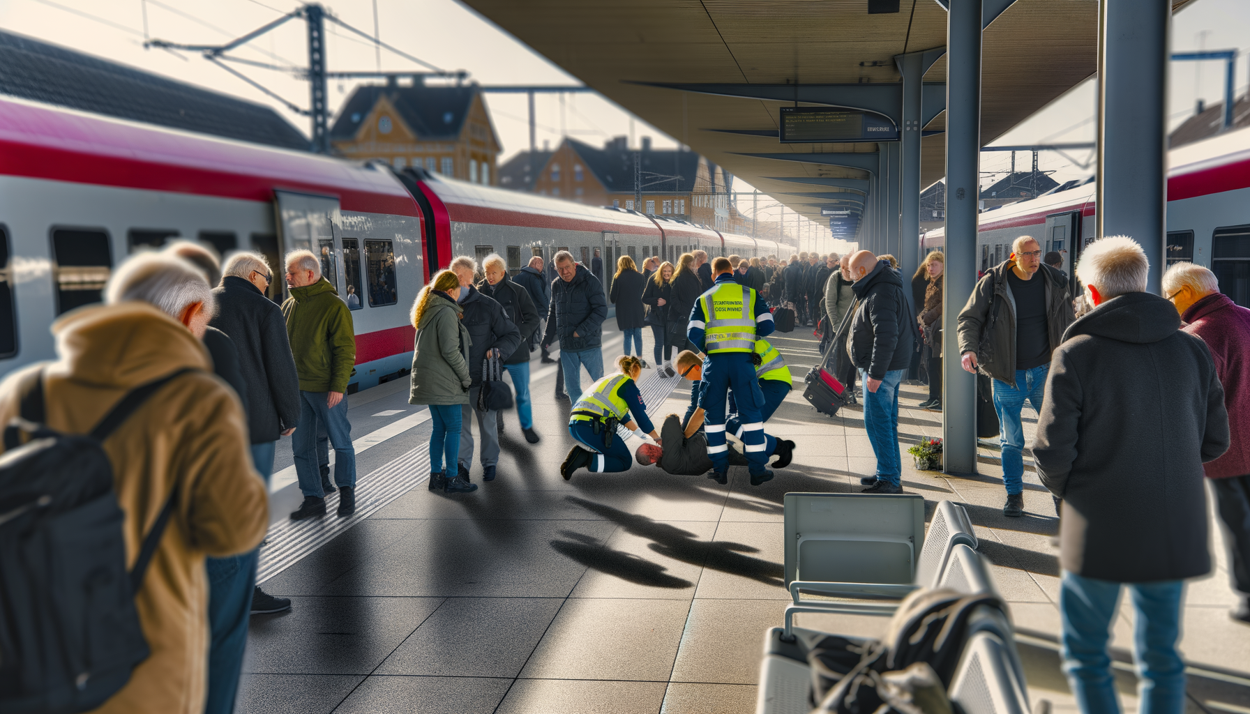 Dansk realitystjerne overlevede hjertestop på Aarhus banegård