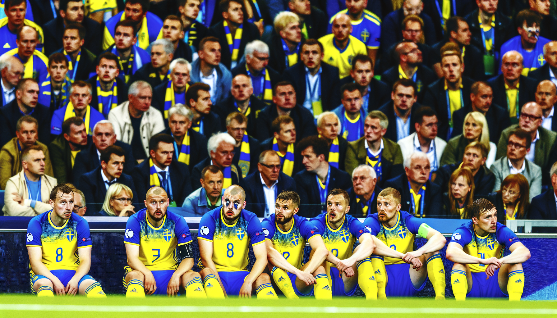Sverige i chok efter fiasko mod Kosovo i VM-kvalifikationen