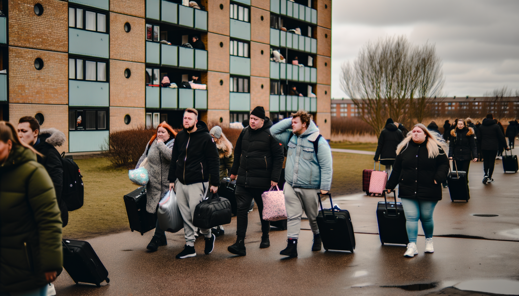 Over 180 lejligheder evakueres i Odense på grund af fundamentusikkerhed