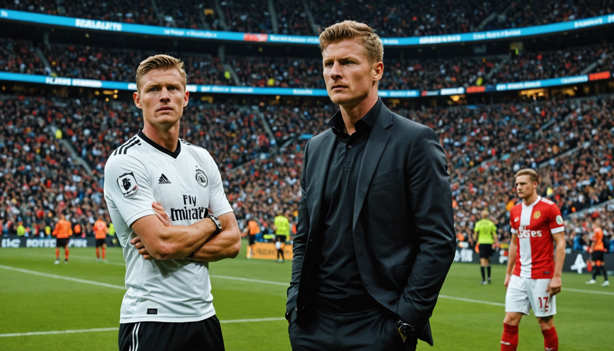 Robin Olsen bryder med Jon Dahl Tomasson på svensk landshold