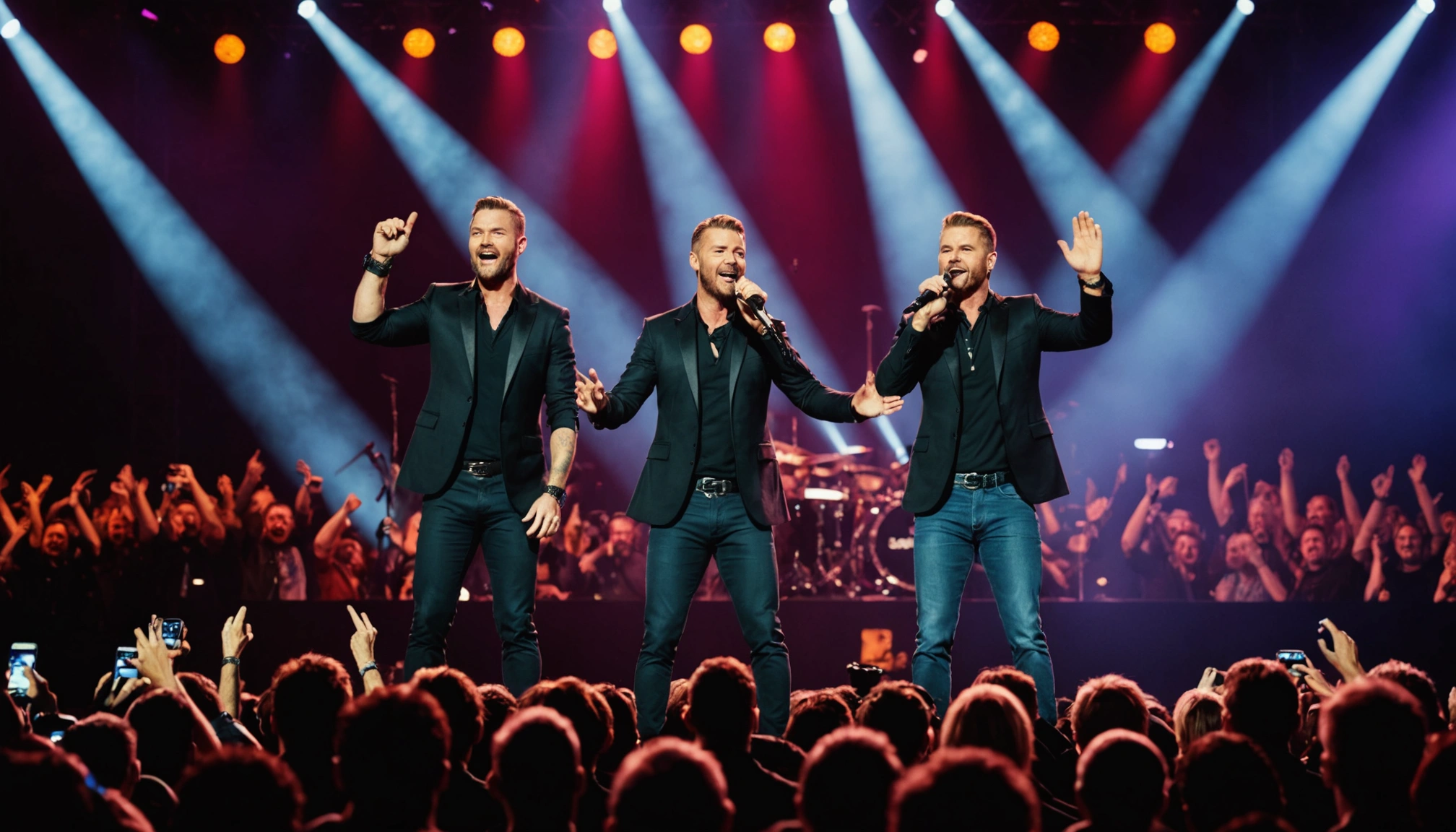 Boyzone genforenes til deres største koncert nogensinde