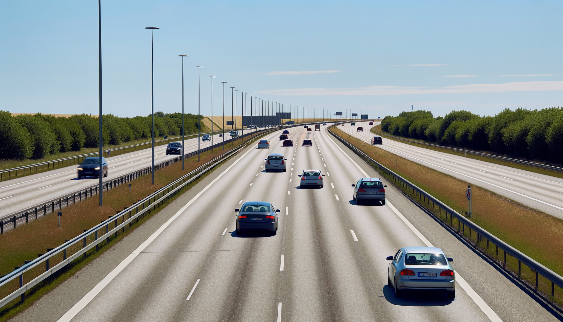 Danske bilister skal holde bedre afstand på motorvejen