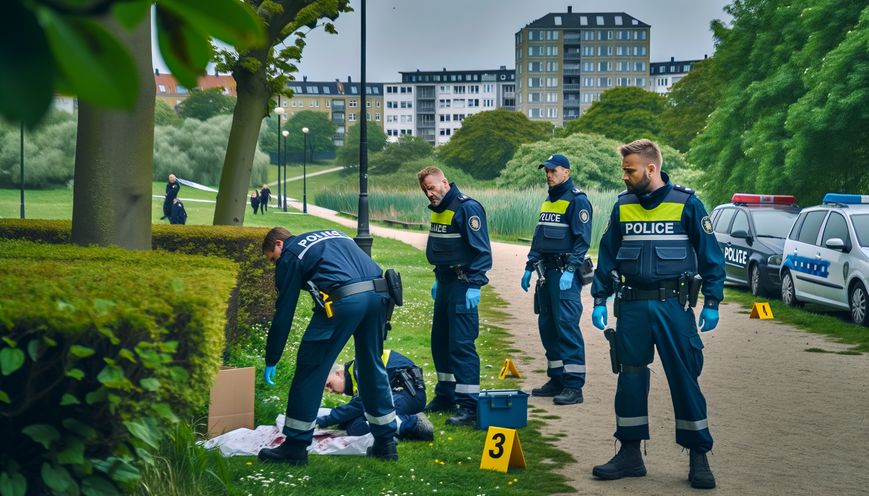 Mand overfaldet i Kildeparken: Politiet søger tre gerningsmænd