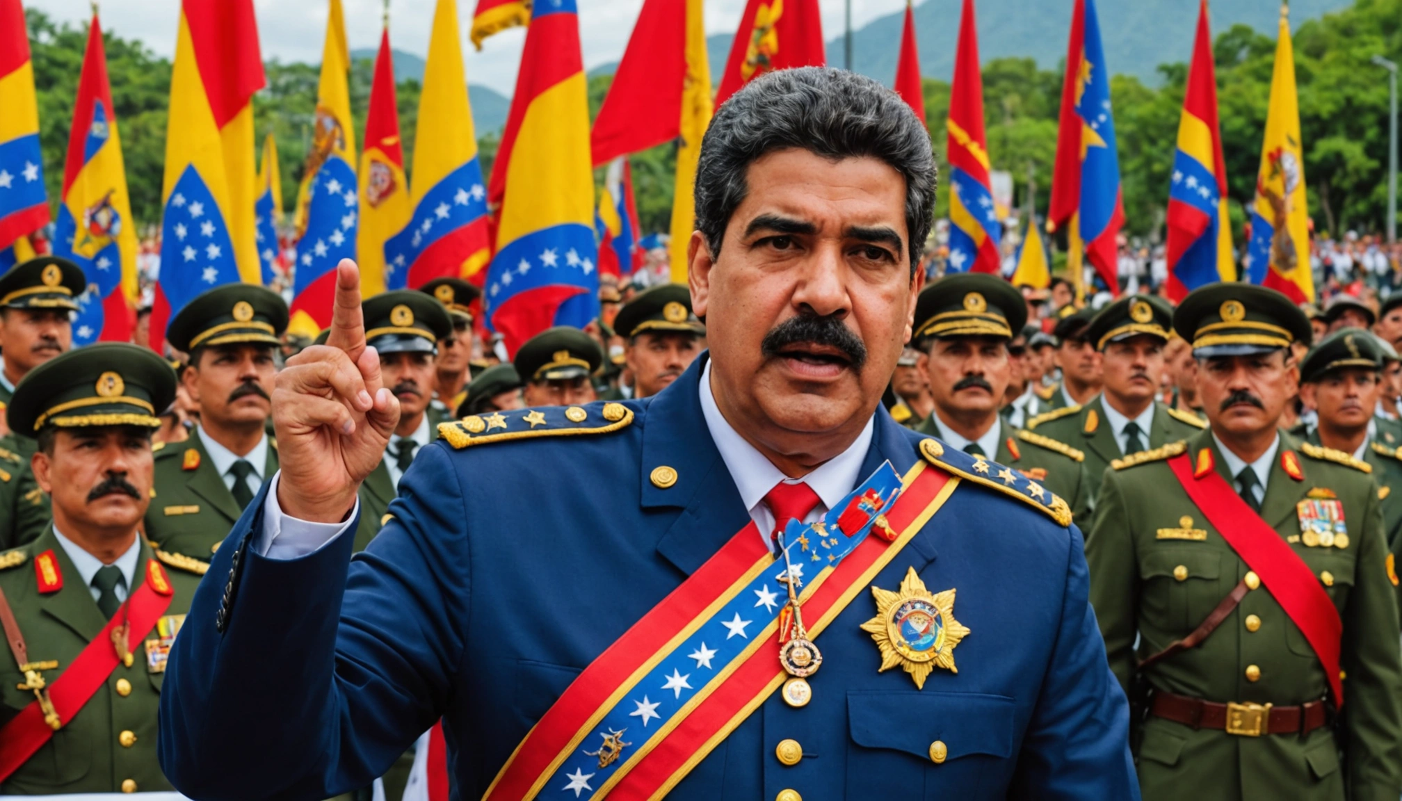 Maduro forbereder sig på militært angreb fra USA