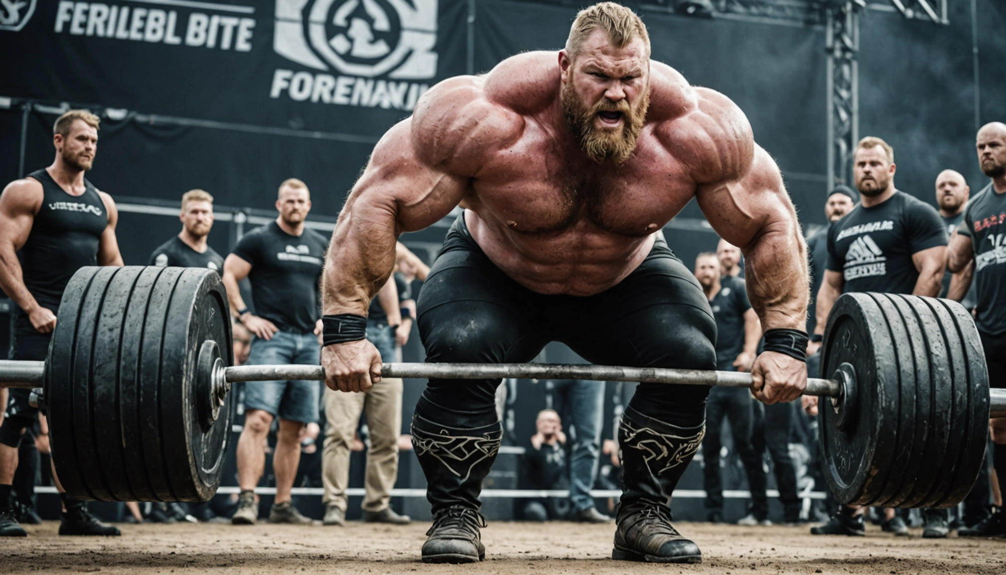 Hafthor Bjornsson sætter ny verdensrekord i dødløft