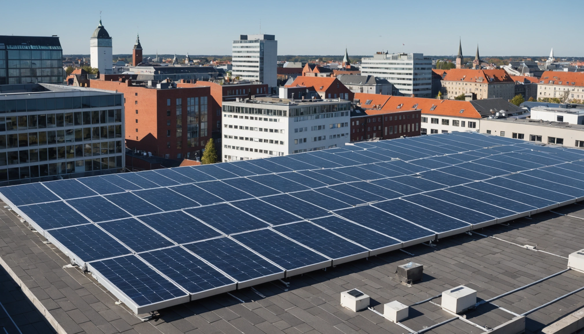 Aarhus sætter fart på klimaet med nye lette solceller