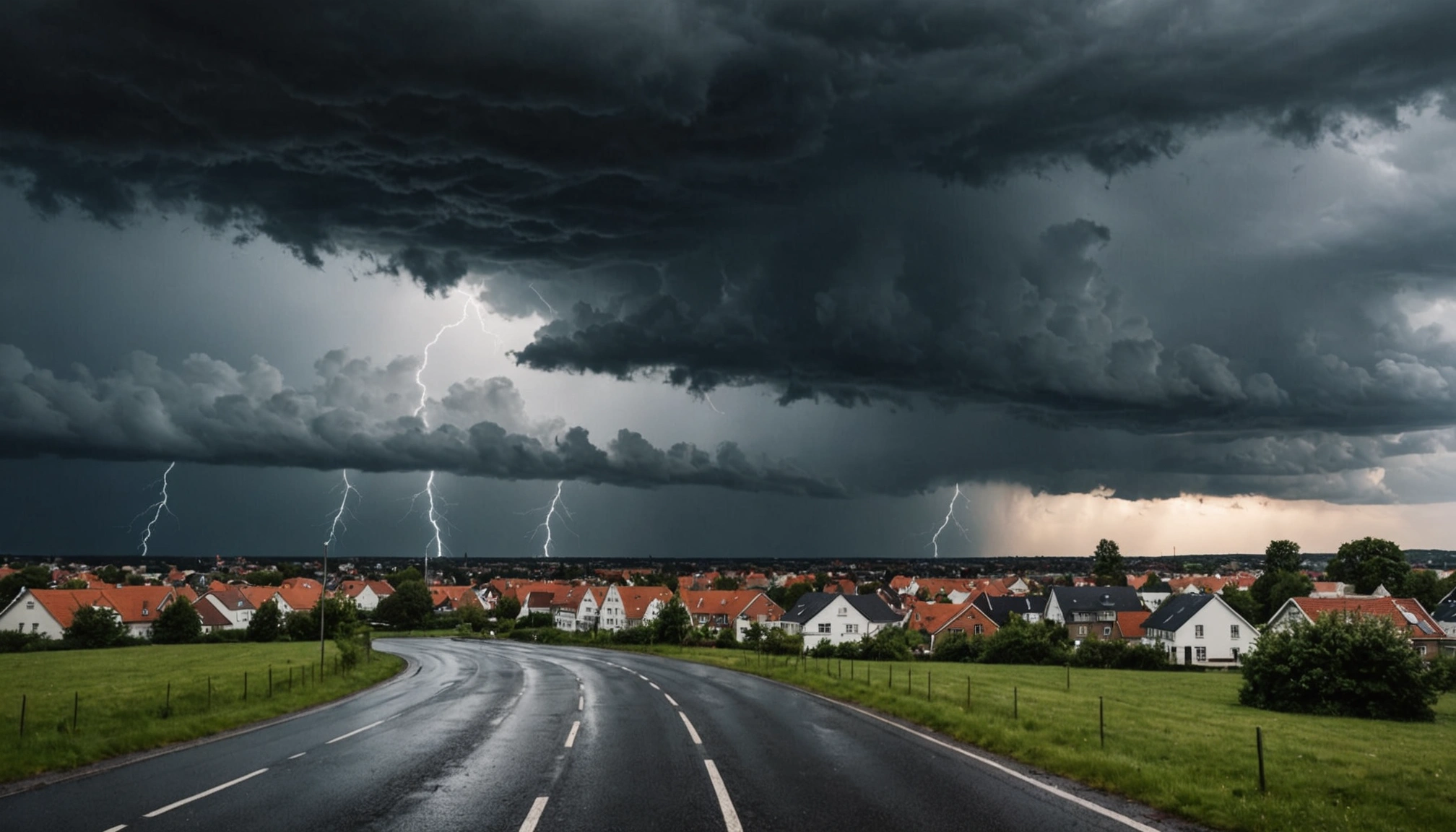 Kraftig regn og torden rammer Danmark – hvad du skal vide