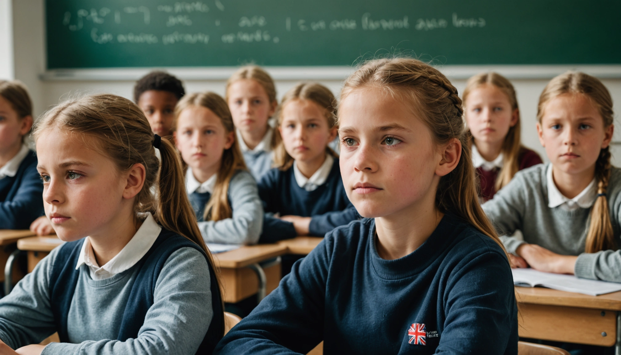 Krigsbekymringer fylder hos danske skolebørn i dag