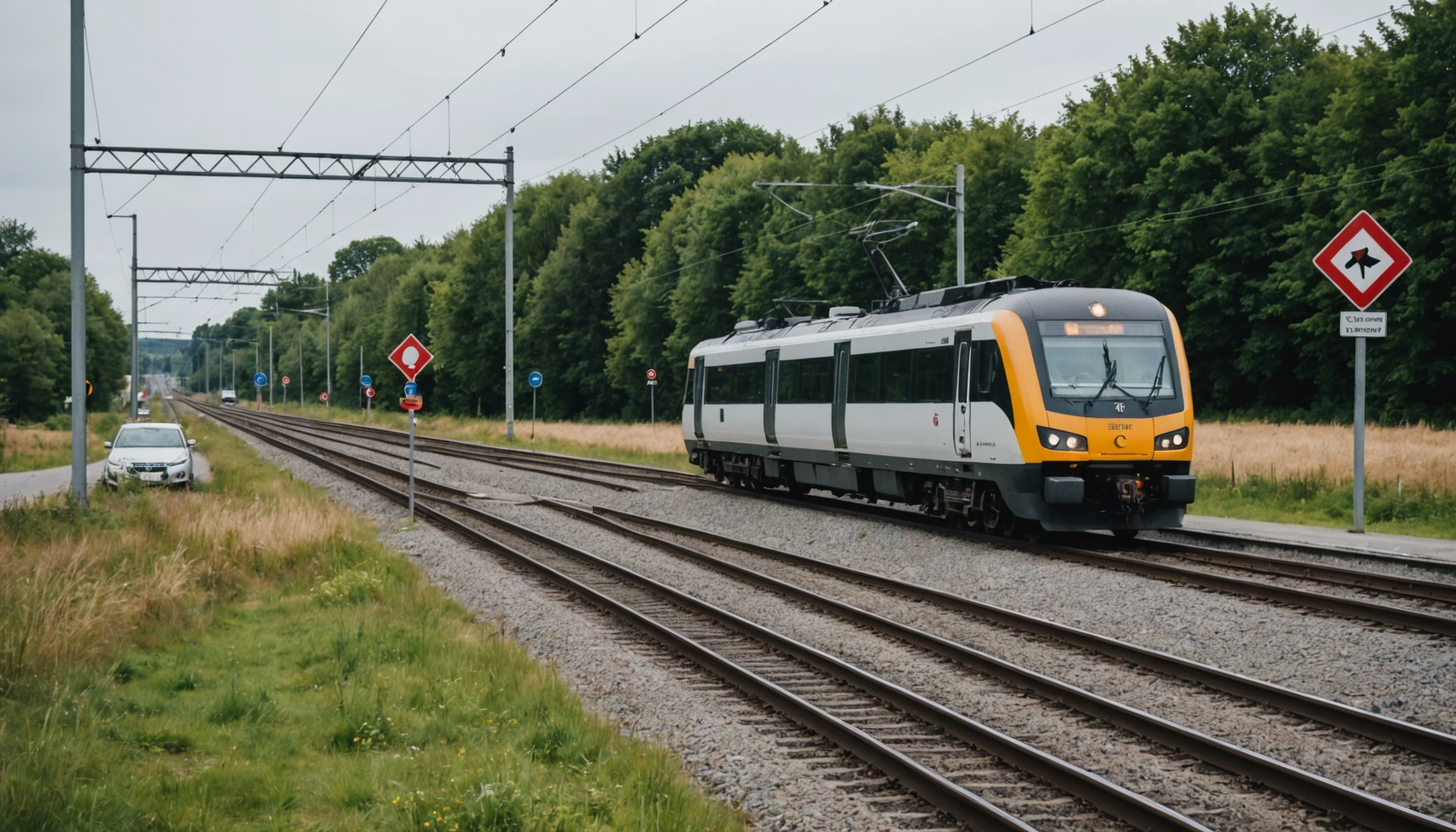 Lokoførers advarsel: Sikkerheden ved jernbaneovergange halter stadig