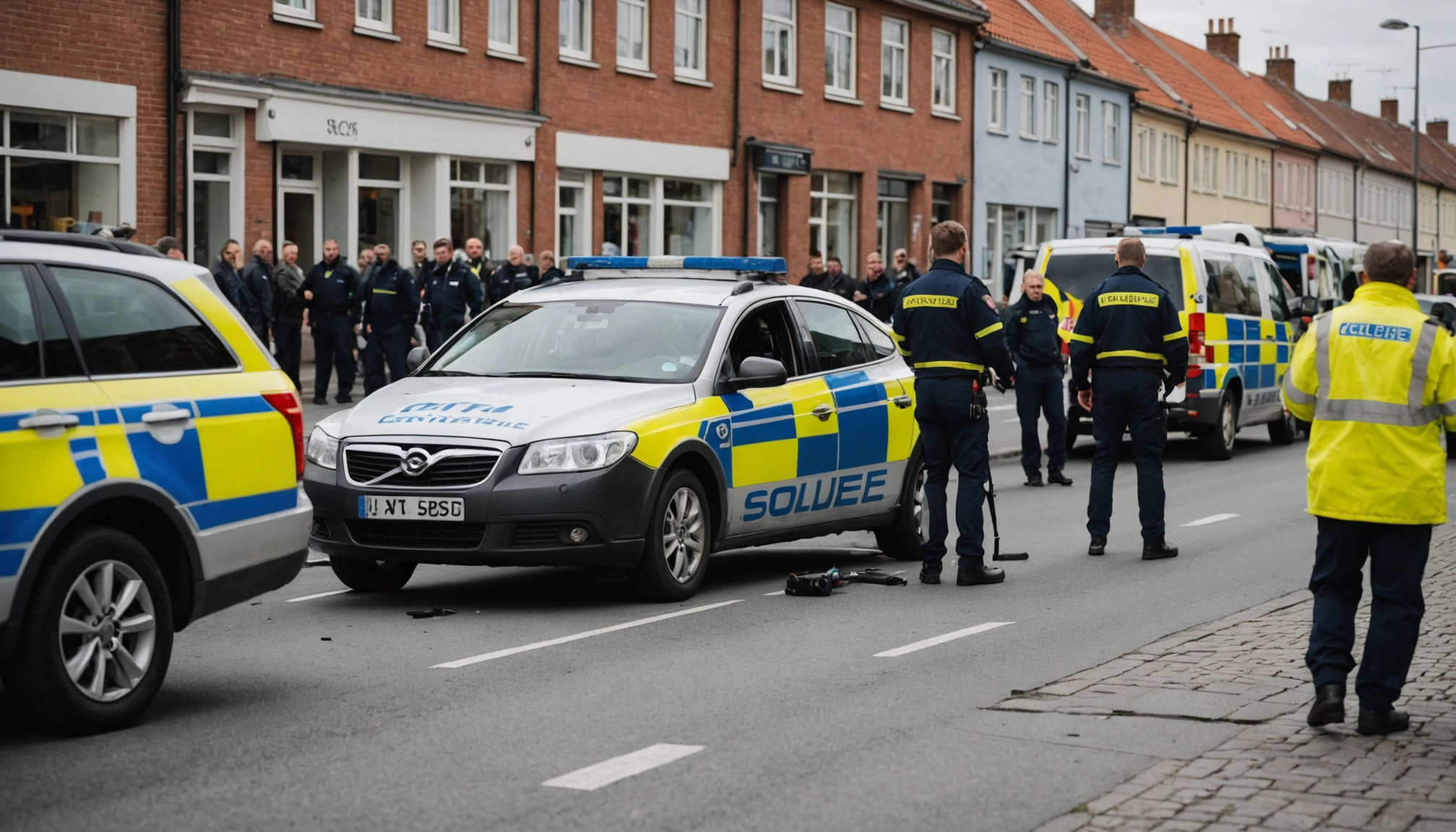 Solouheld i Hedehusene: fører kommet til skade ved Hovedgaden