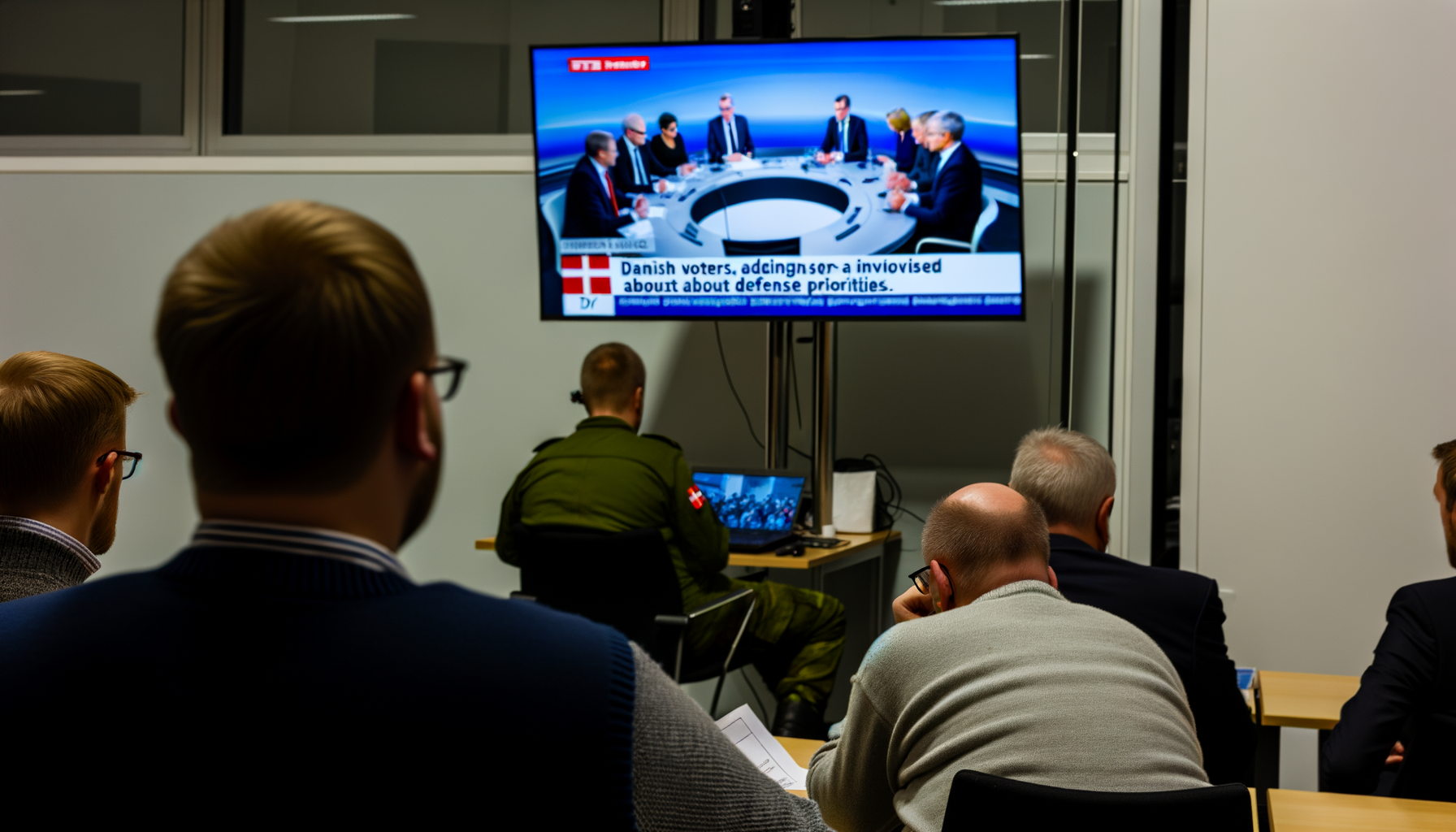 Forsvar som topprioritet i dansk politik i 2024