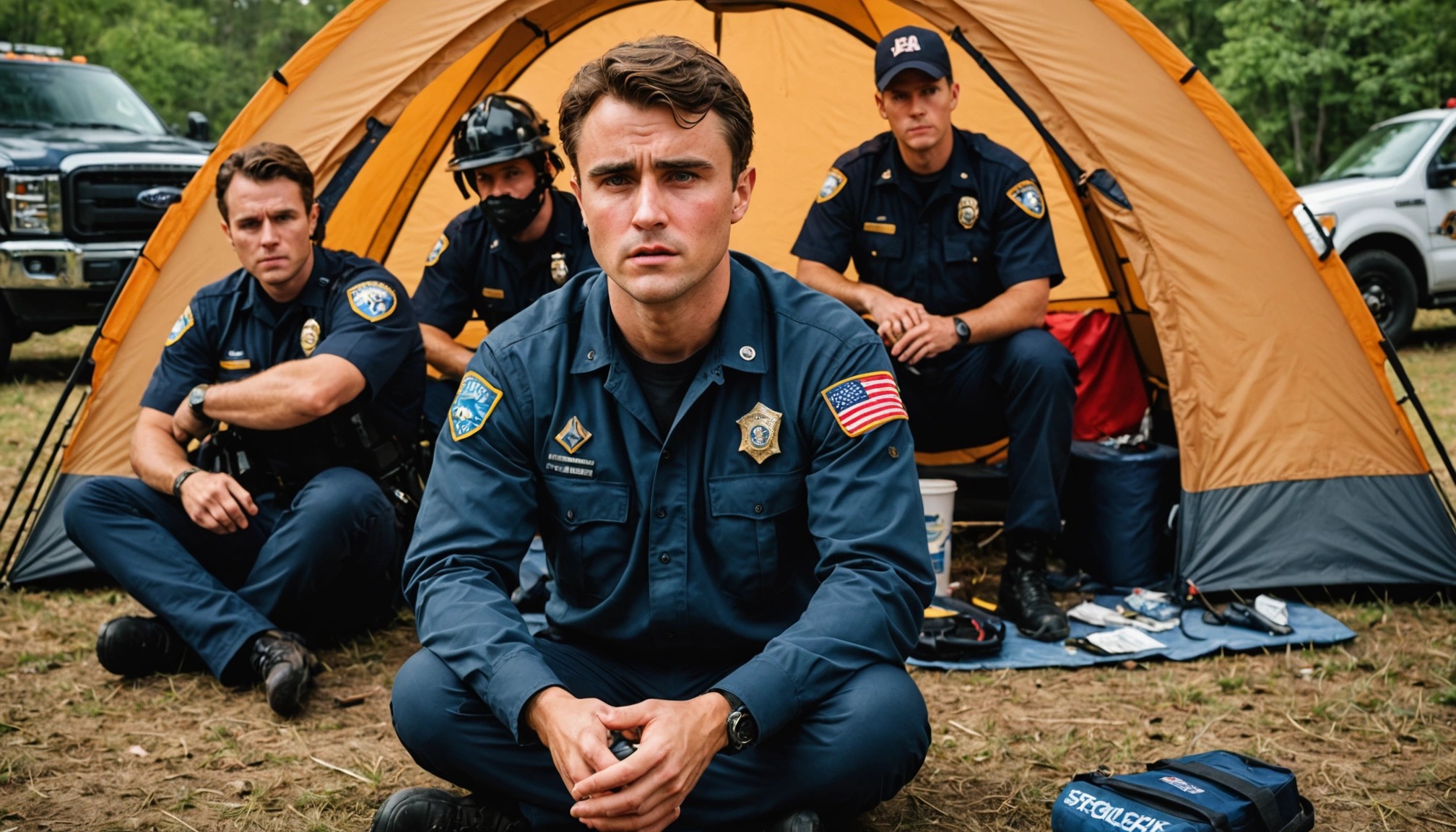 Charlie Kirk skudt under arrangement i Utah