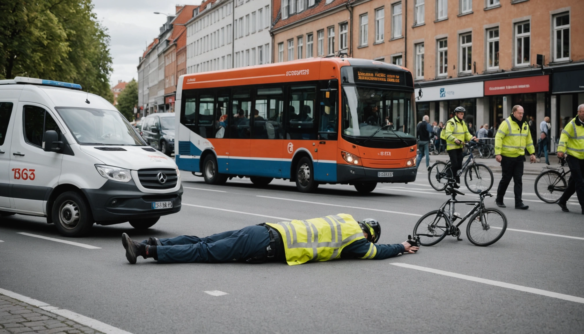 Mand omkommet i alvorlig trafikuheld i København