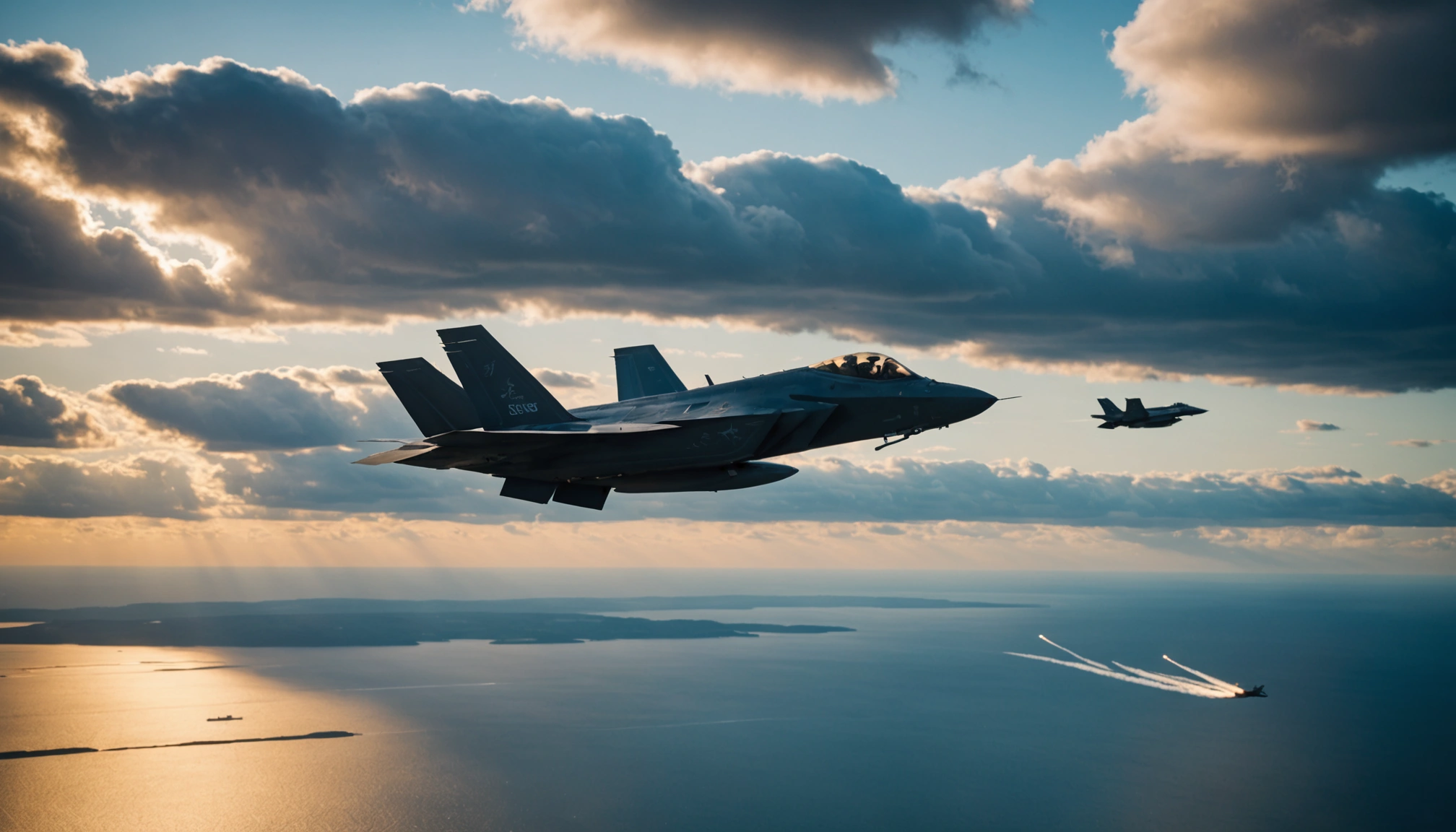 Hvorfor var jagerfly over Bornholm i sidste uge?