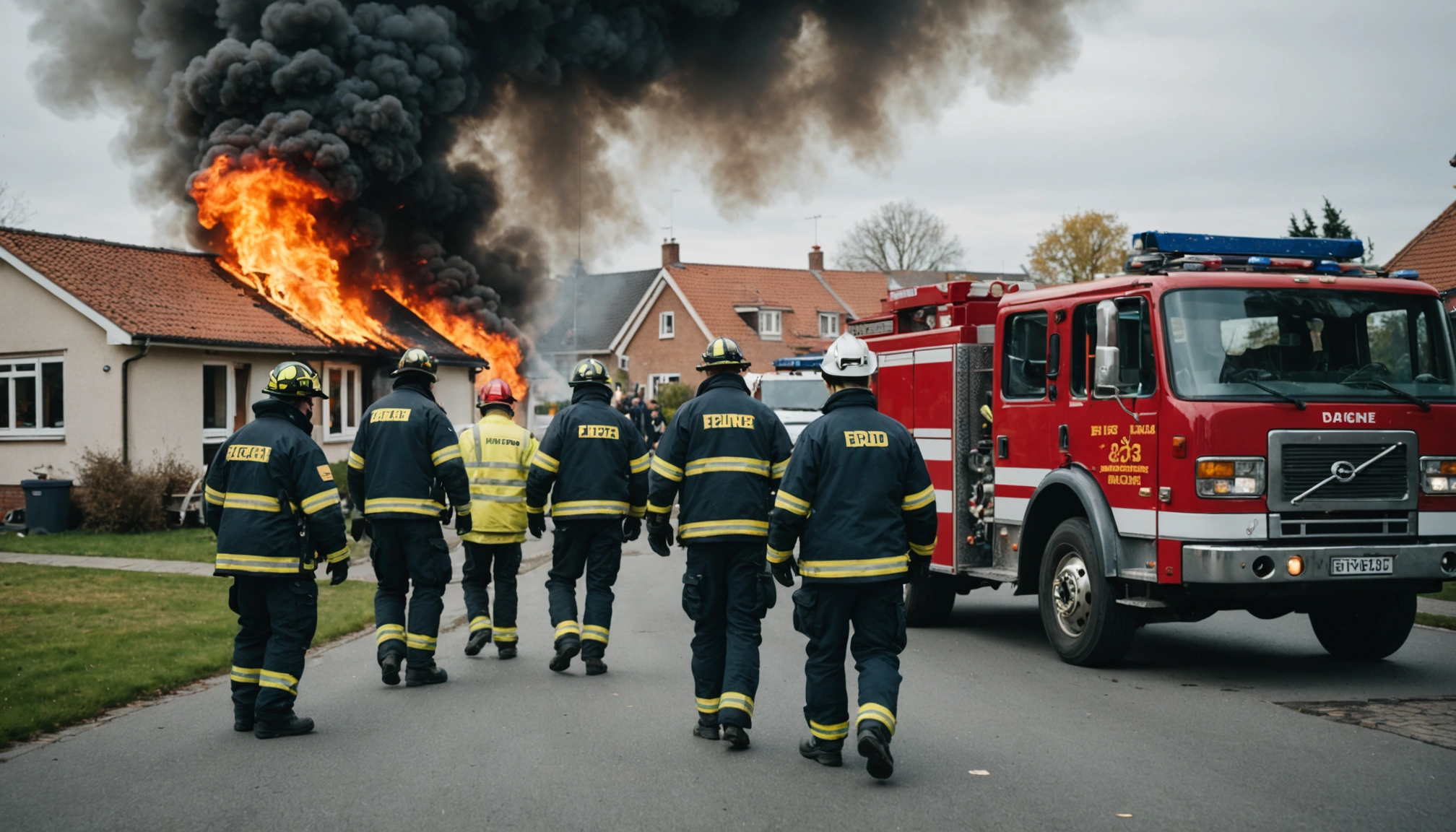 Gode naboers hurtige indsats reddede liv ved brand i Herning