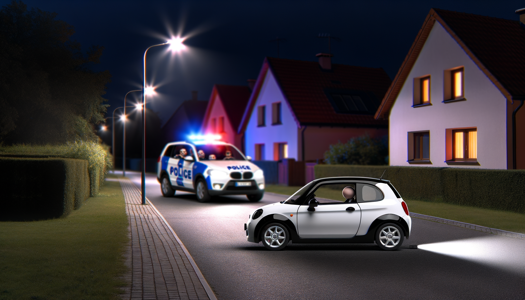 Politiet leder efter hvid bil efter røveri i Vejen