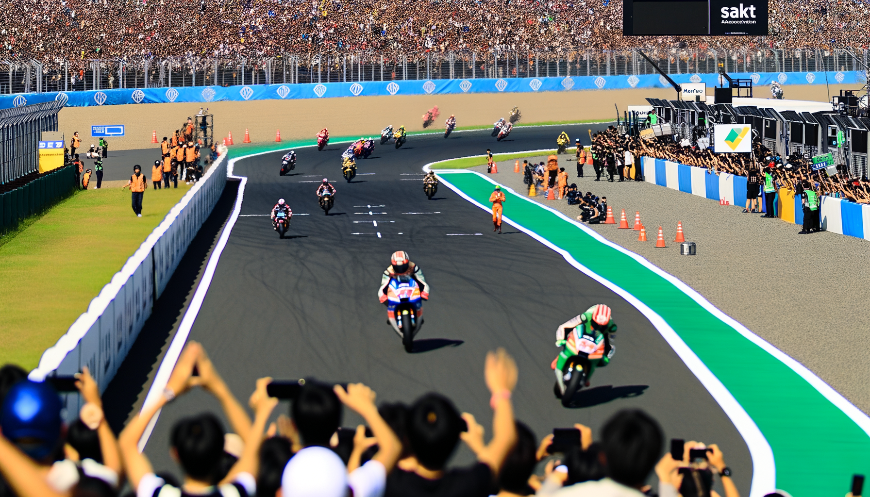 MotoGP Japanese GP: Bagnaia Triumphs, Marquez Secures Ninth Title