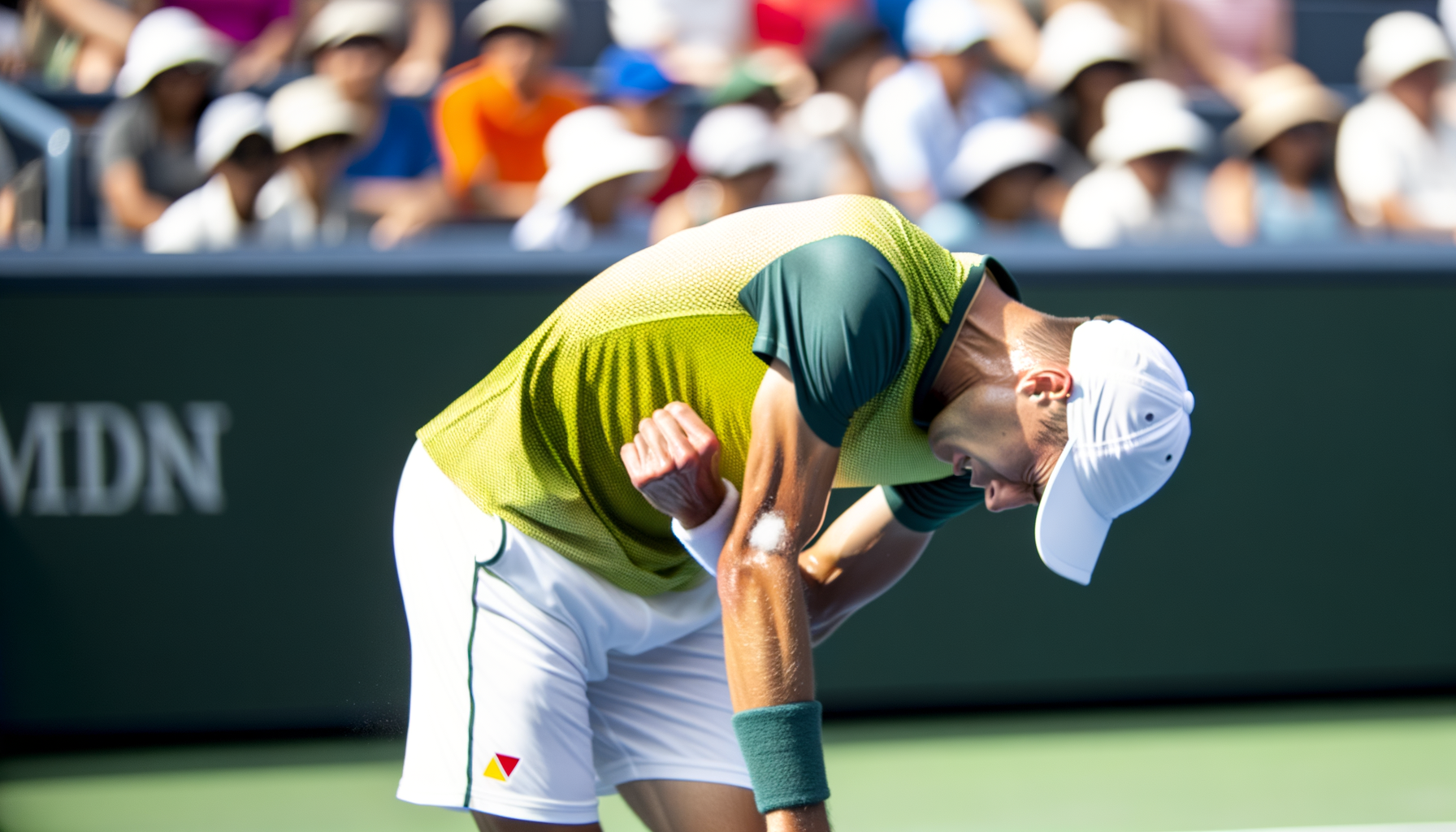 Jannik Sinner retires at Shanghai Masters due to severe cramp