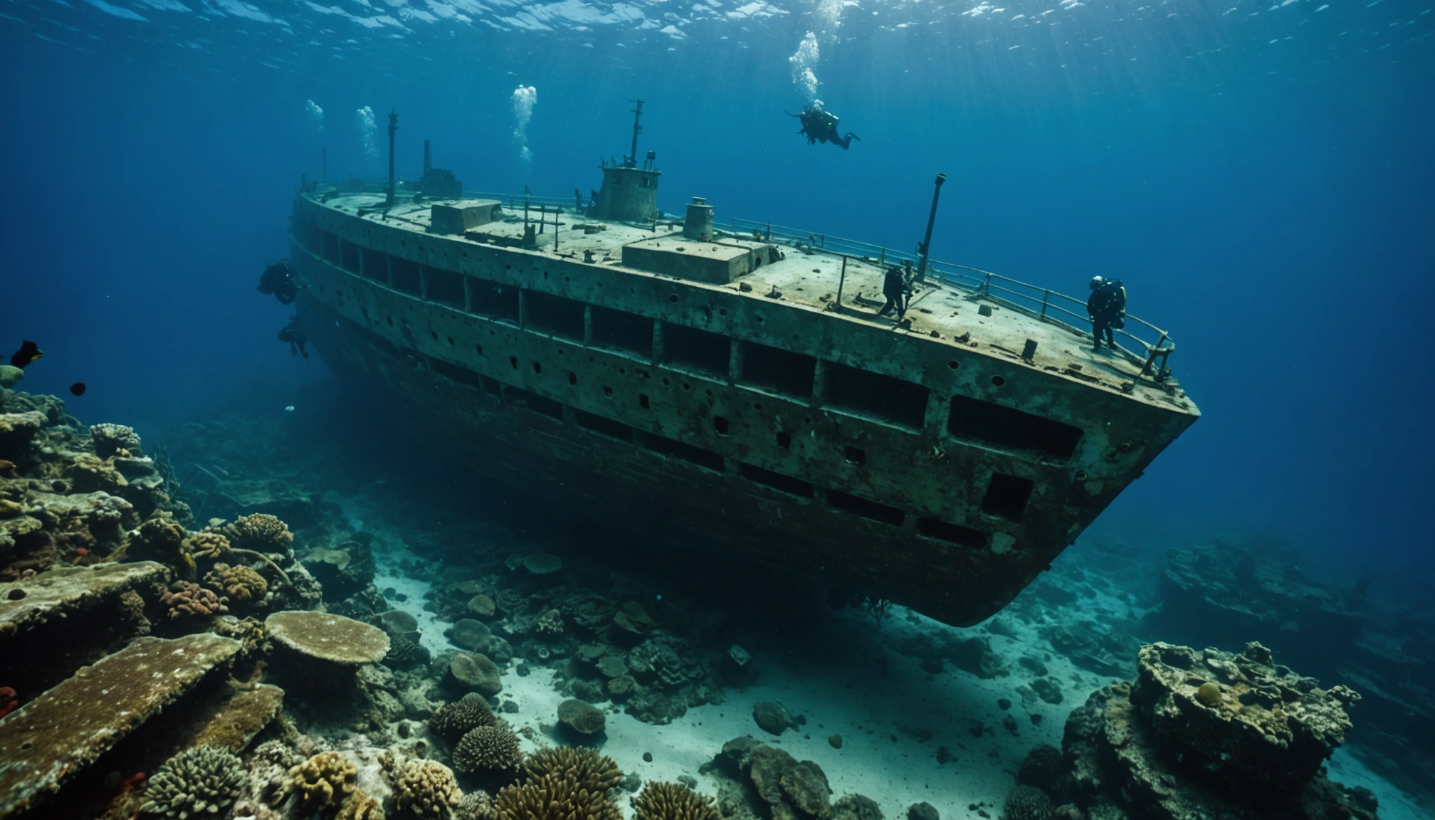 Dyk ned til Britannic: titanics søsterskib og dets historie