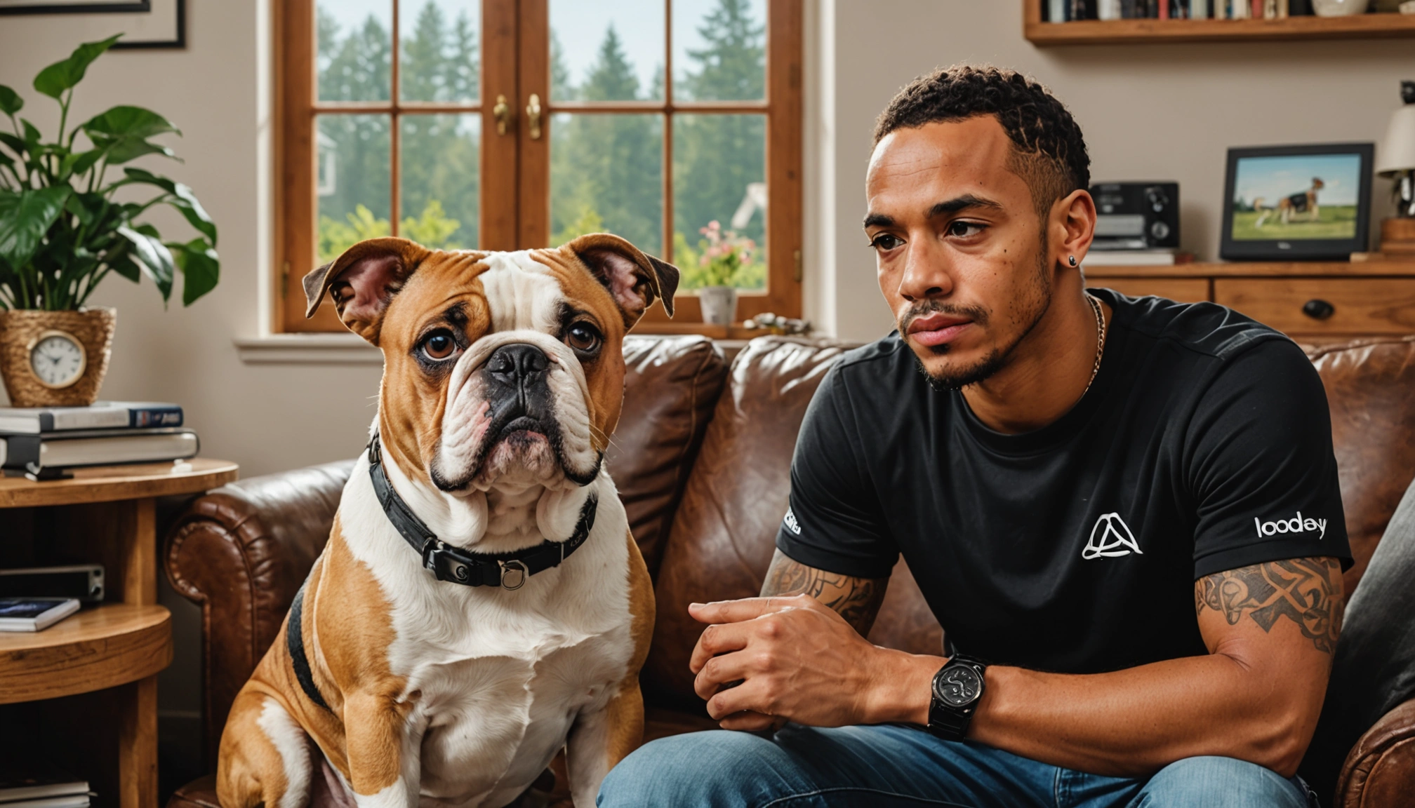 Lewis Hamiltons bulldog Roscoes kamp mod lungebetændelse