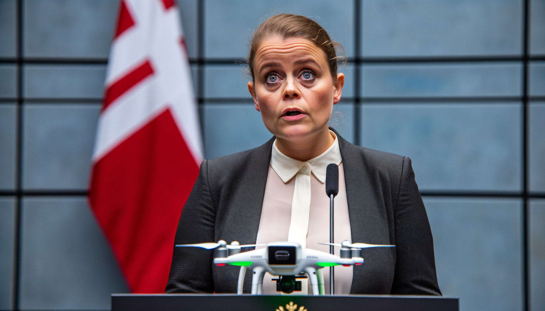 Inger Støjberg kritiserer regeringens håndtering af dronekrisen