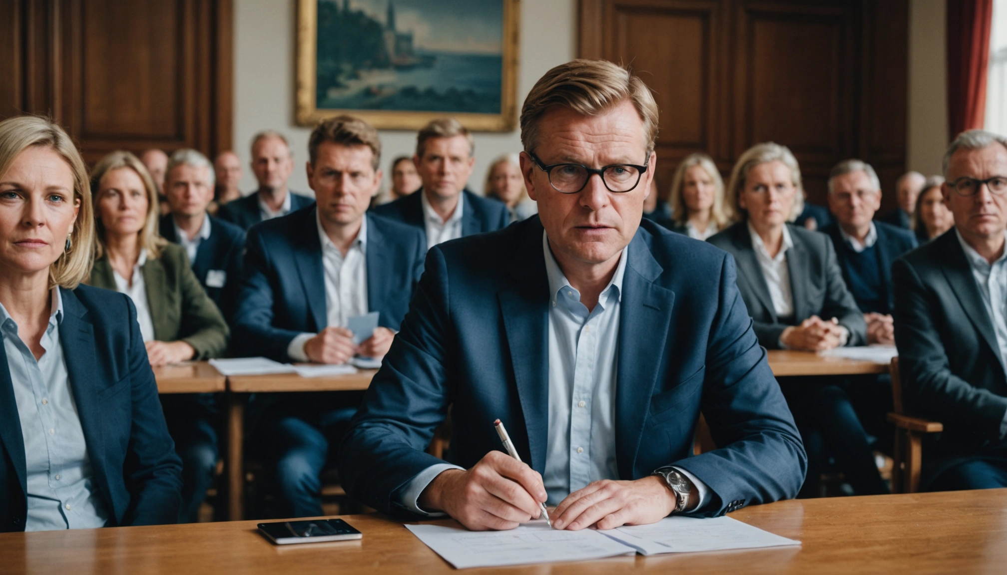 Moderaterne i modvind efter ny meningsmåling
