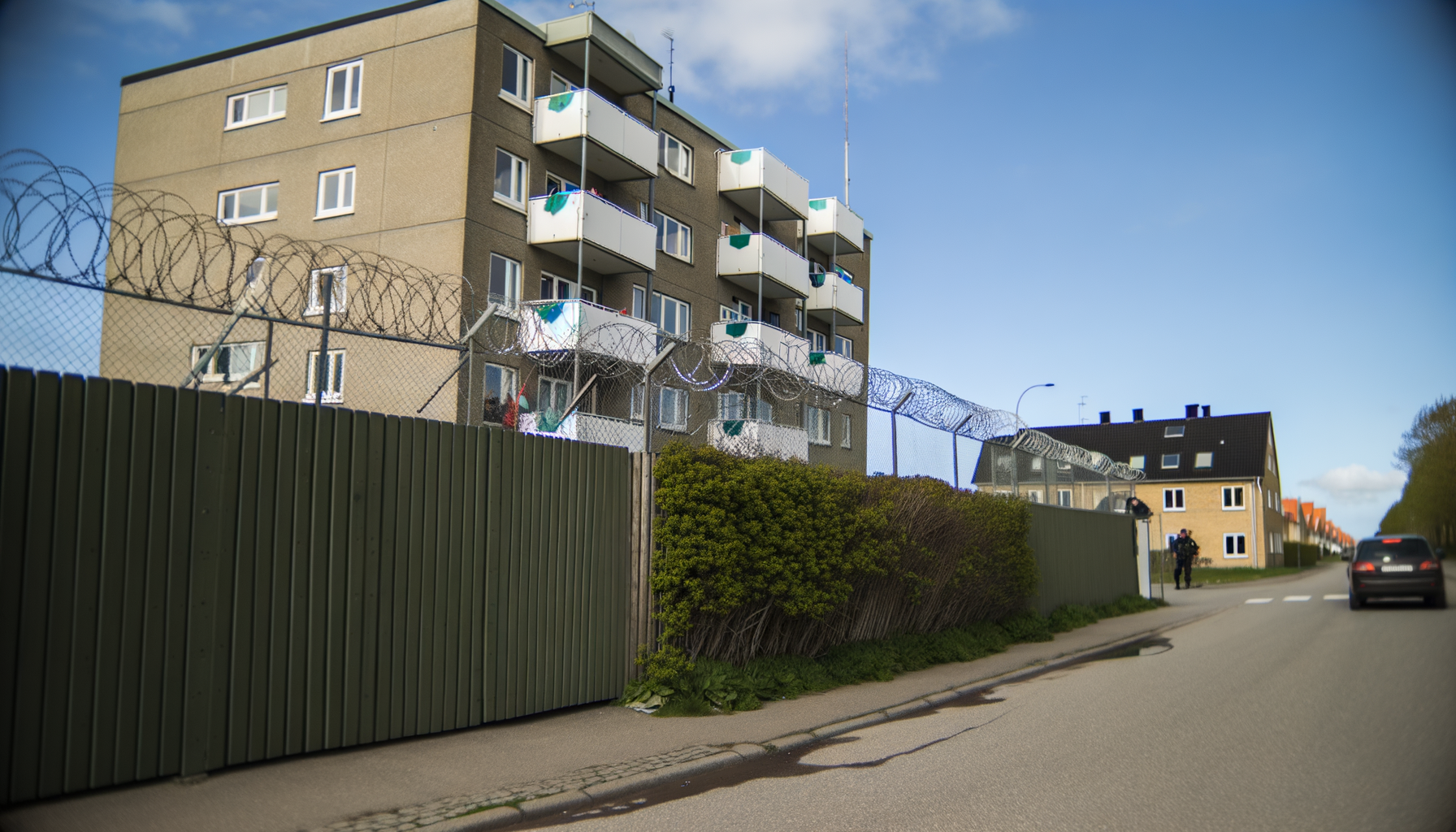 Beboere i Brønderslev sætter pigtråd op mod unge ballademagere