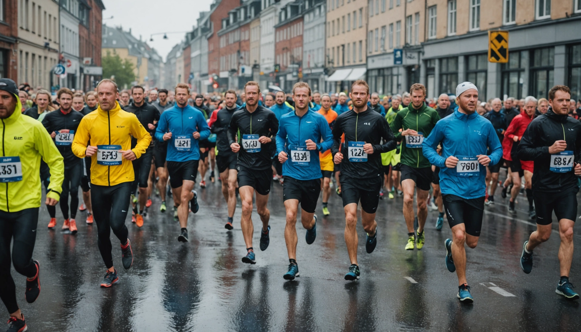 Copenhagen Half Marathon gennemført trods regn og usikkerhed