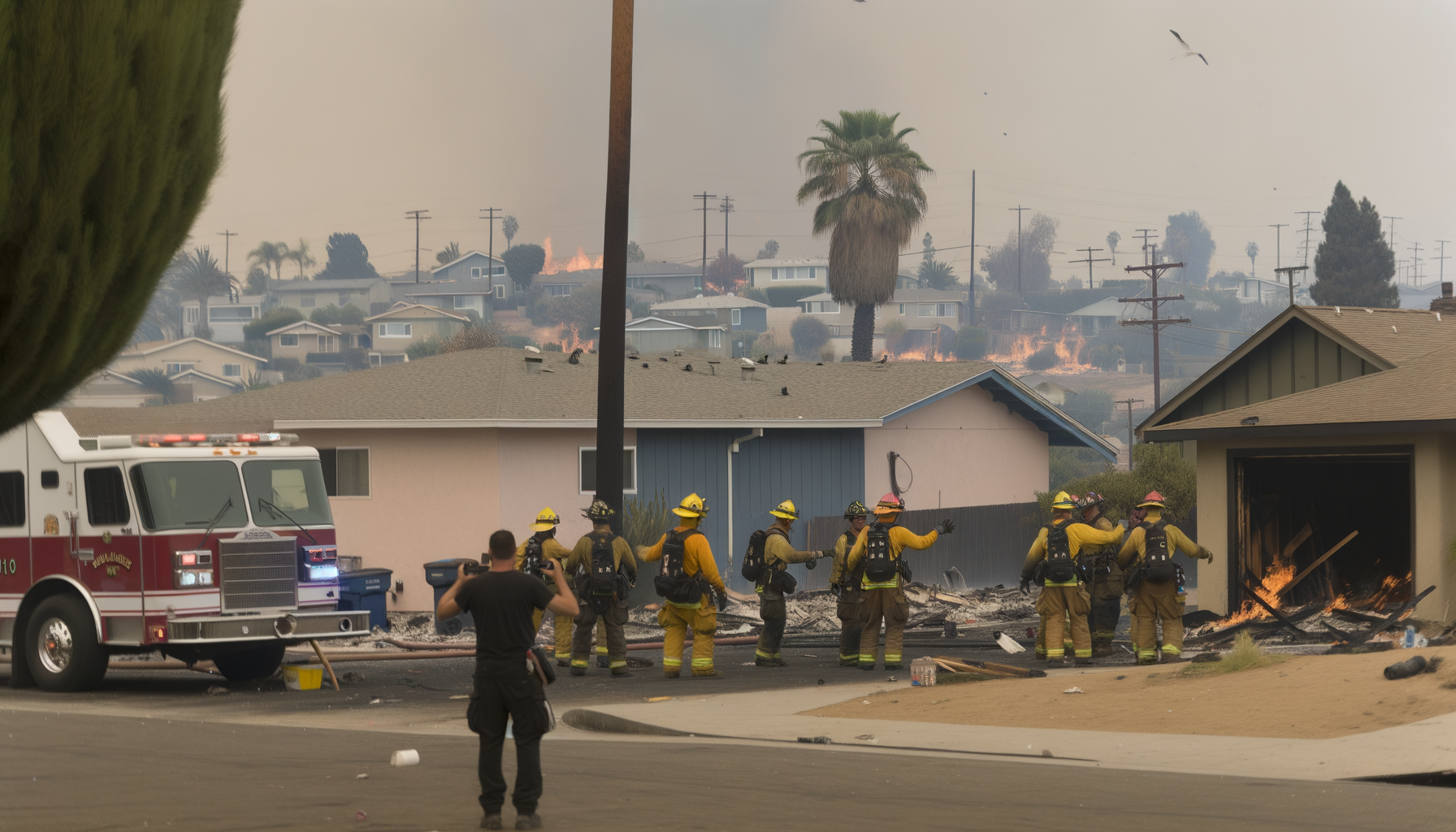Mand anholdt for dødelig brand i Los Angeles i januar