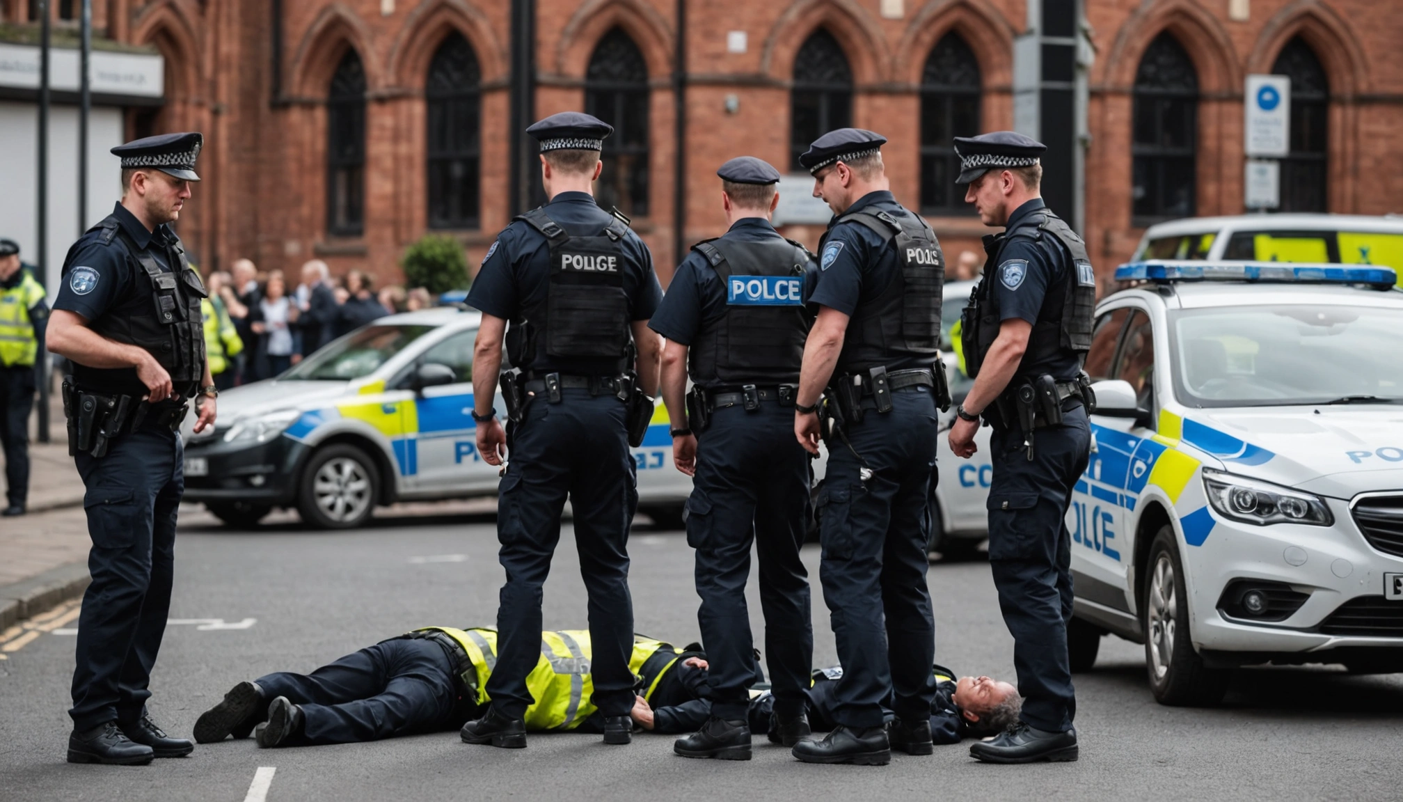 Alvorlig hændelse ved synagoge i Manchester: fire såret efter angreb