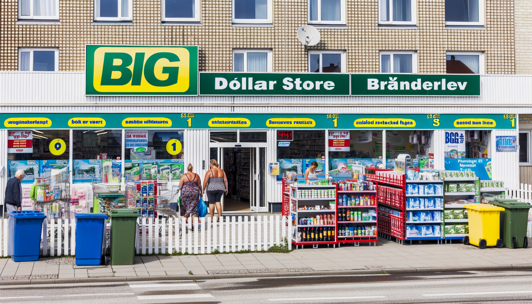 Big Dollar i Brønderslev skal begrænse dagligvarer eller flytte butik