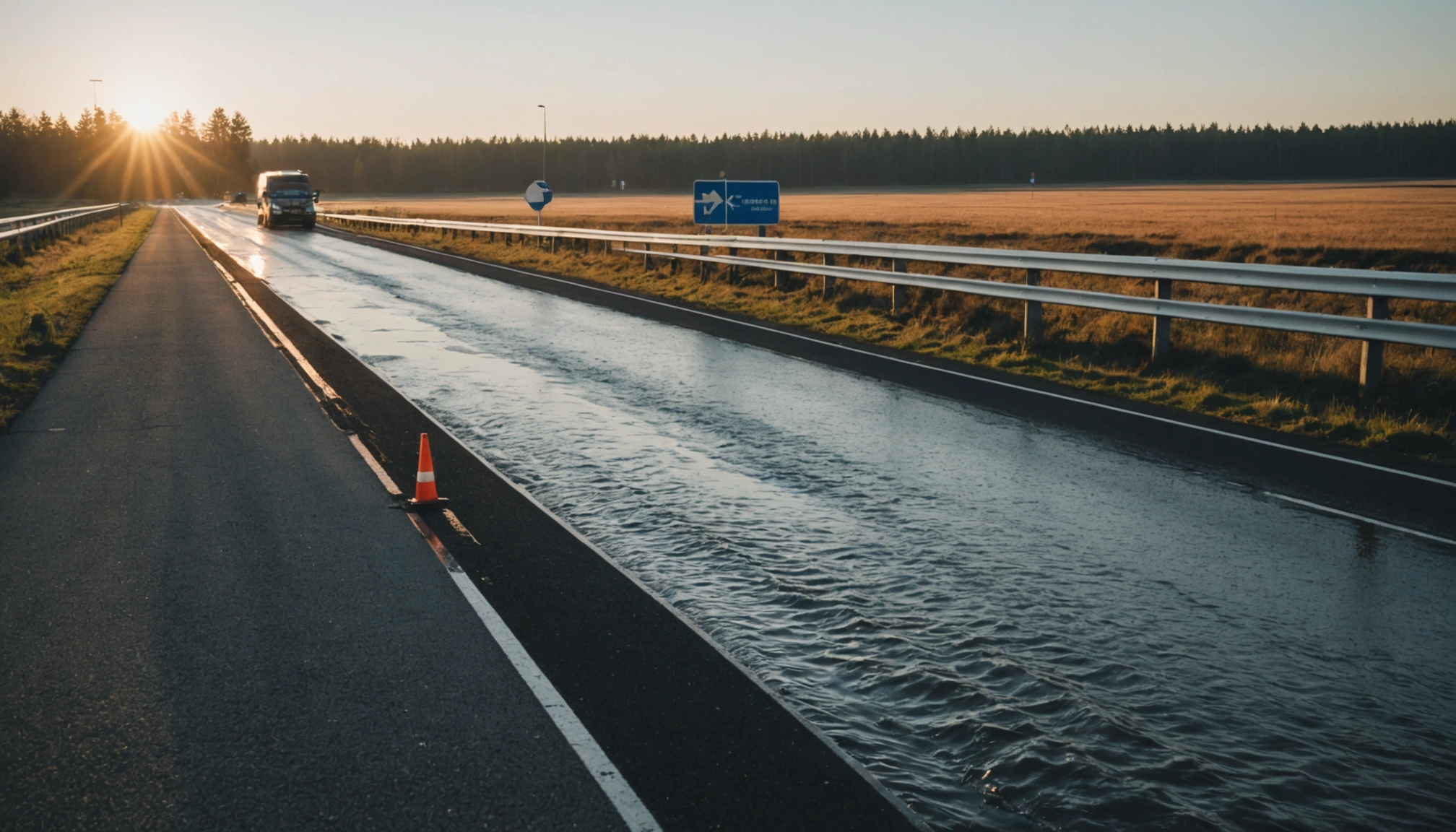 Underminering lukker øresundsmotorvejen: hvad betyder det for trafikken?