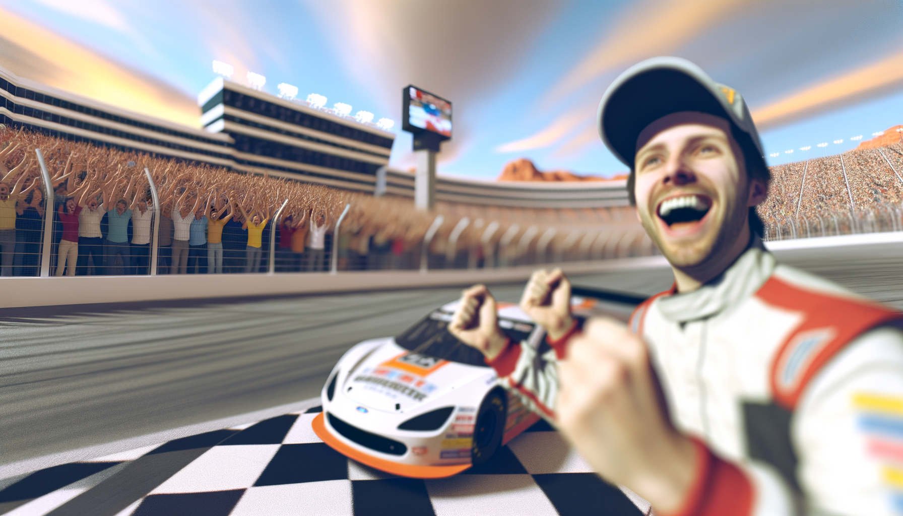 Denny Hamlin Secures Pole Position In Las Vegas NASCAR Cup Race