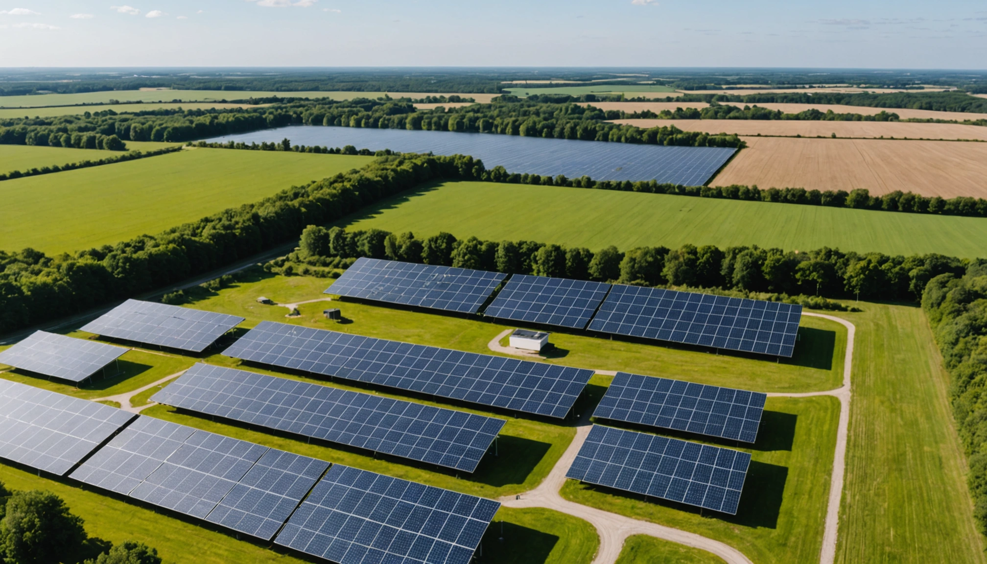 Kæmpe solcellepark i Sorø begejstrer lokalsamfundet
