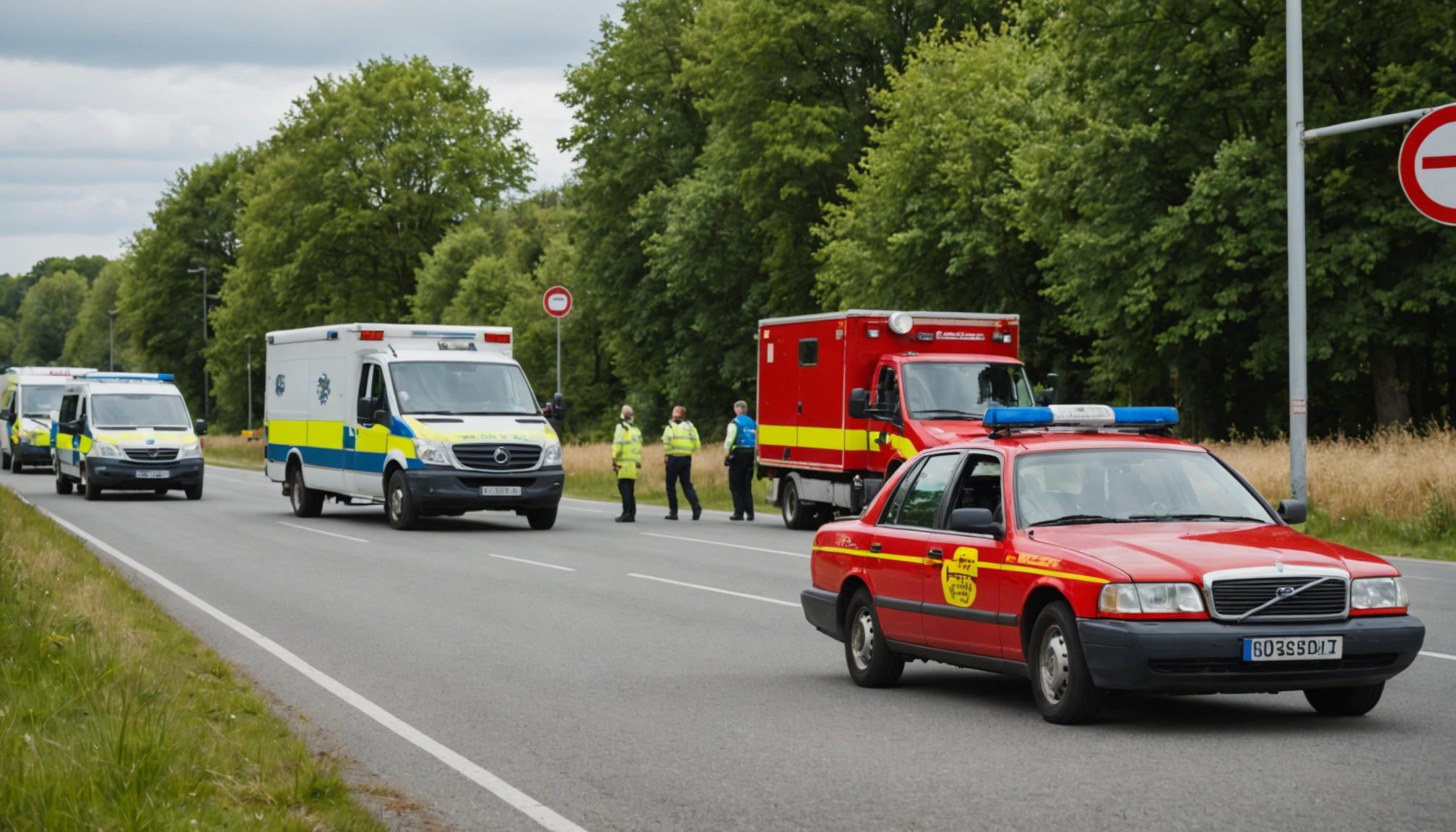 Færdselsuheld på Pirupvejen ved Blokhus skaber trafikale udfordringer